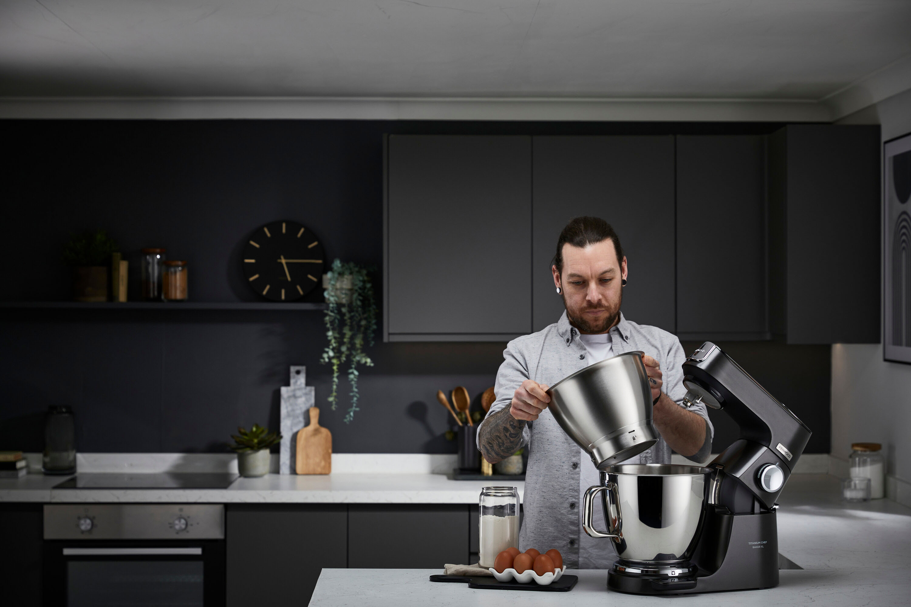 Kenwood KVL85.004BK Titanium Chef Baker XL yleiskone