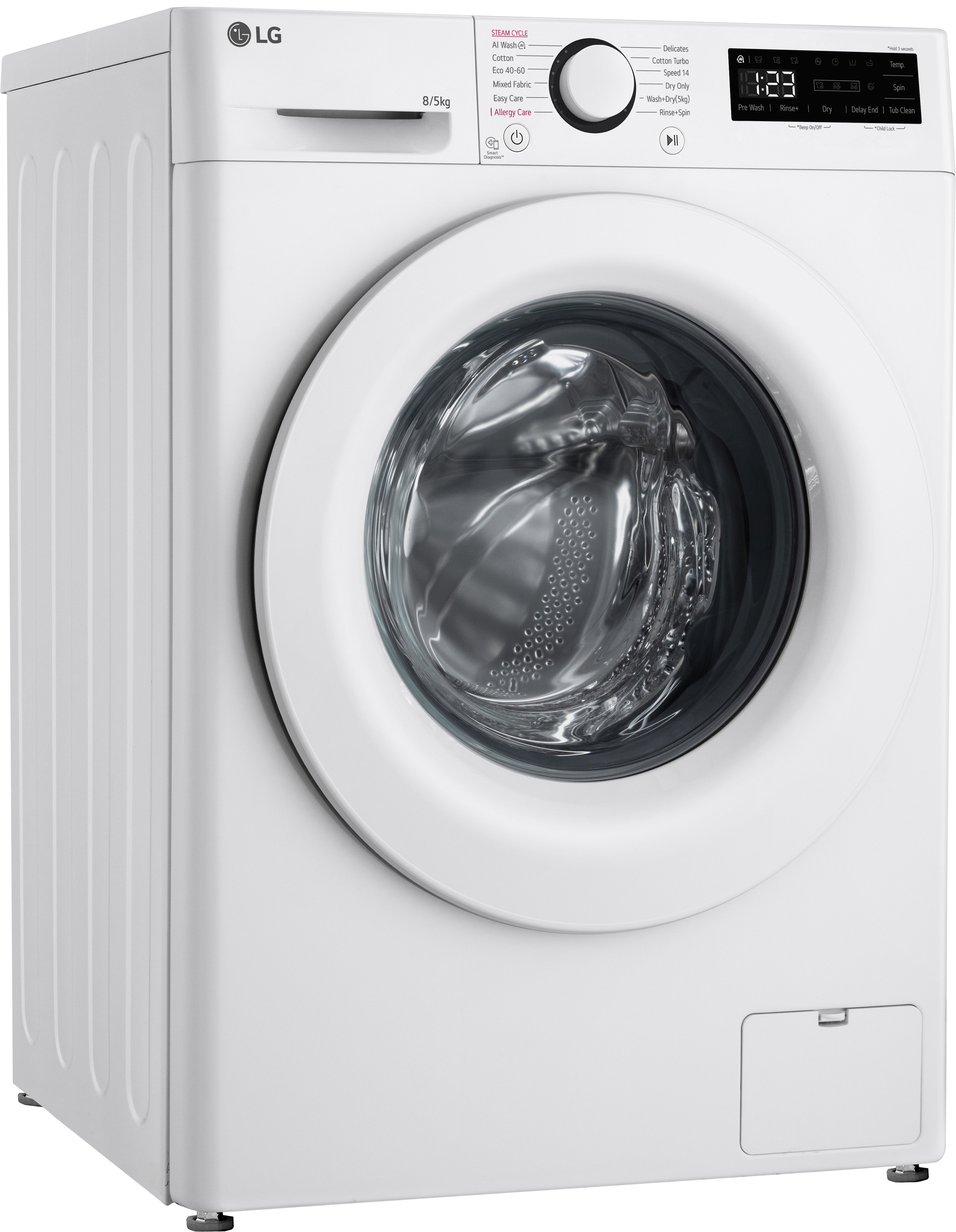 LG F2DV707S2W1 kuivaava pesukone