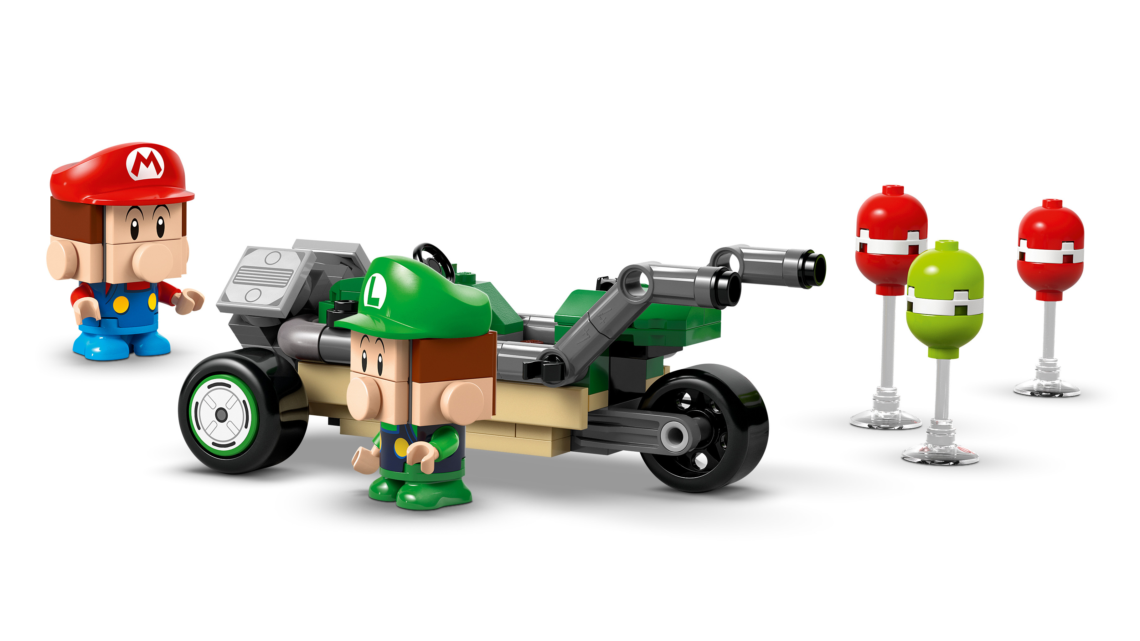 LEGO Super Mario 72034 – Mario Kart™ – Baby Mario vastaan Baby Luigi