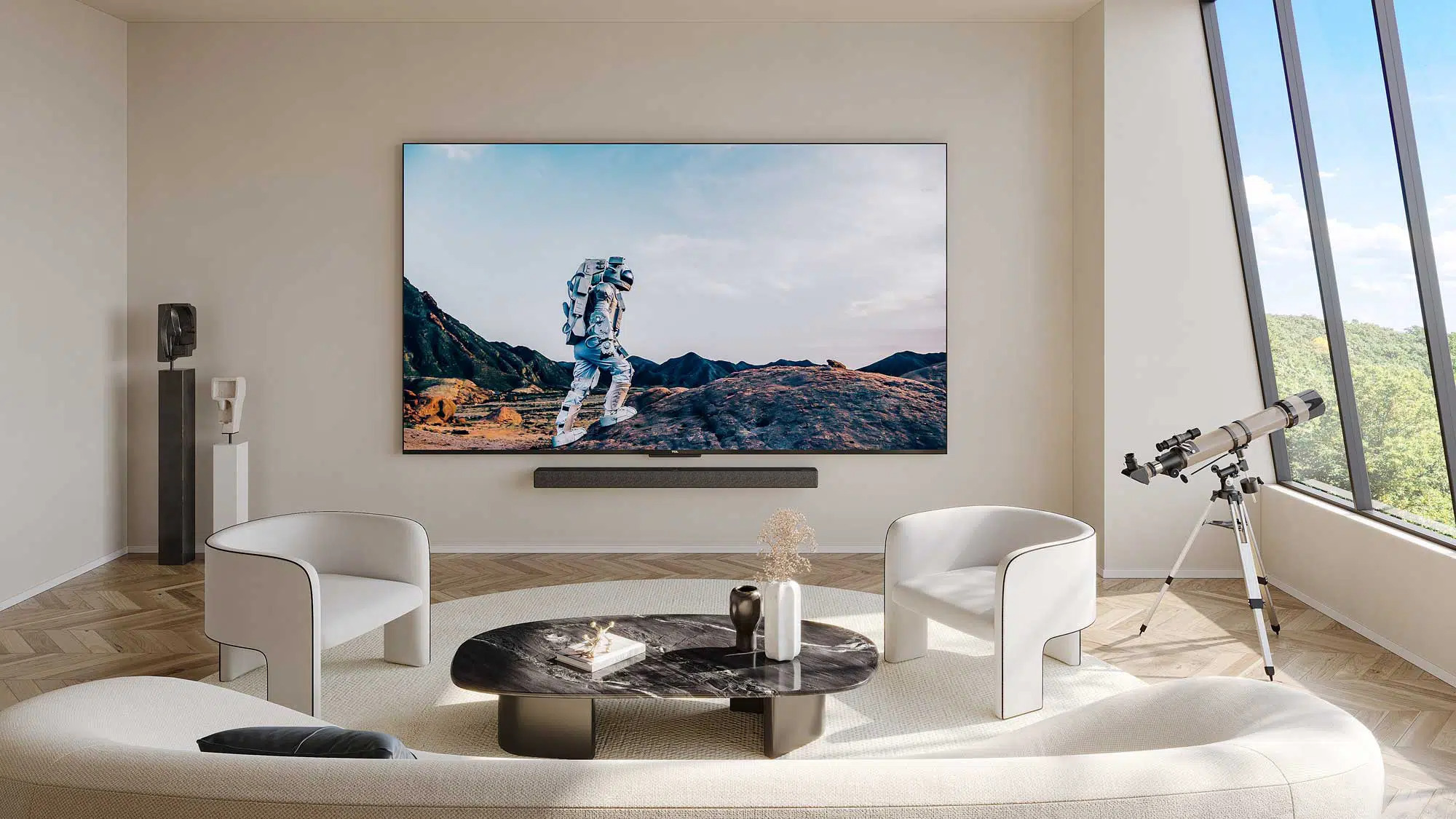 TCL MQLED87 55" 4K QLED Mini-LED Google TV