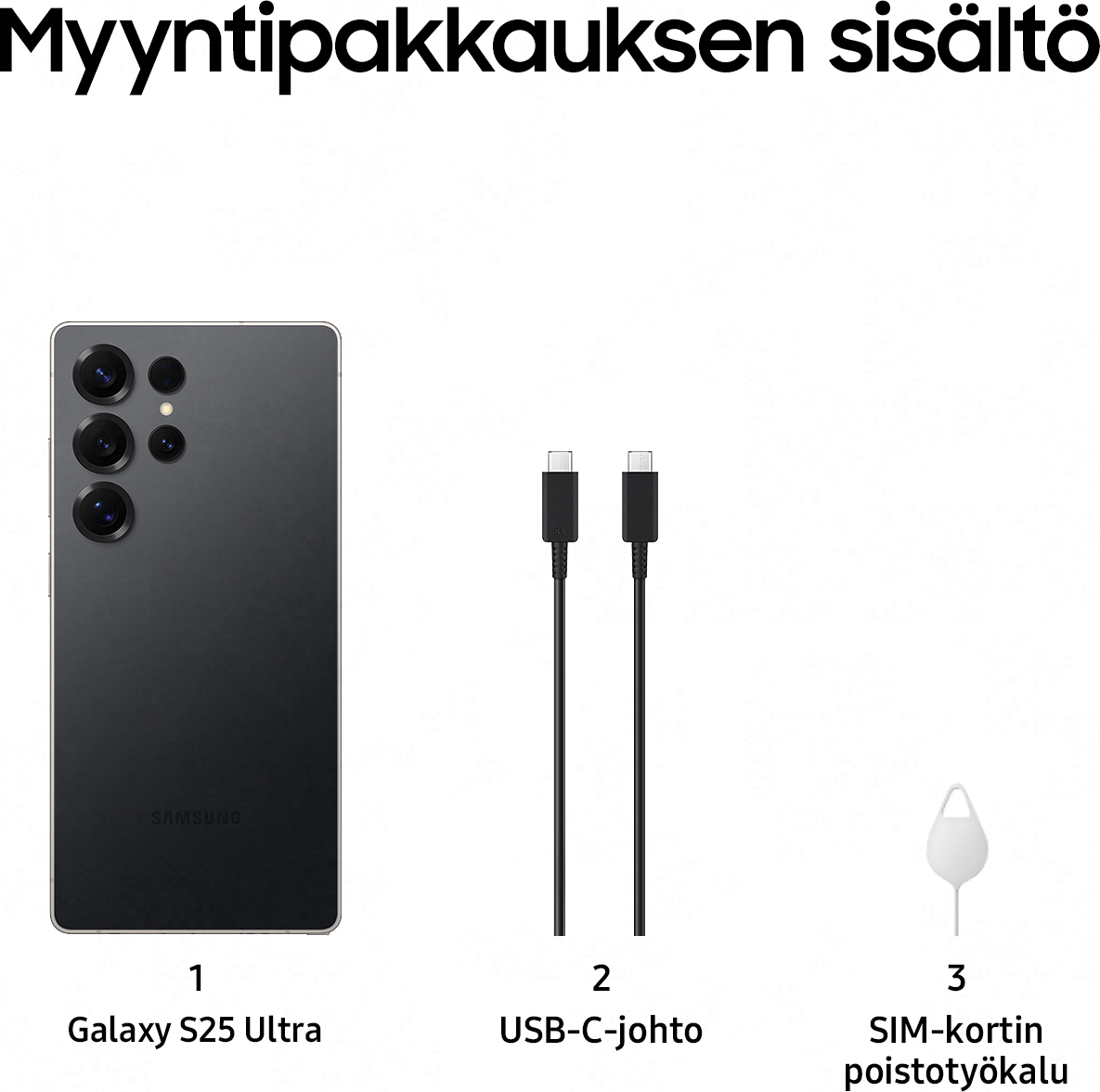 Samsung Galaxy S25 Ultra 5G Enterprise Edition puhelin, 256/12 Gt, Titanium Black 9 Samsung Galaxy S25 Ultra 5G Enterprise Edition puhelin, 256/12 Gt, Titanium Black - Image 9