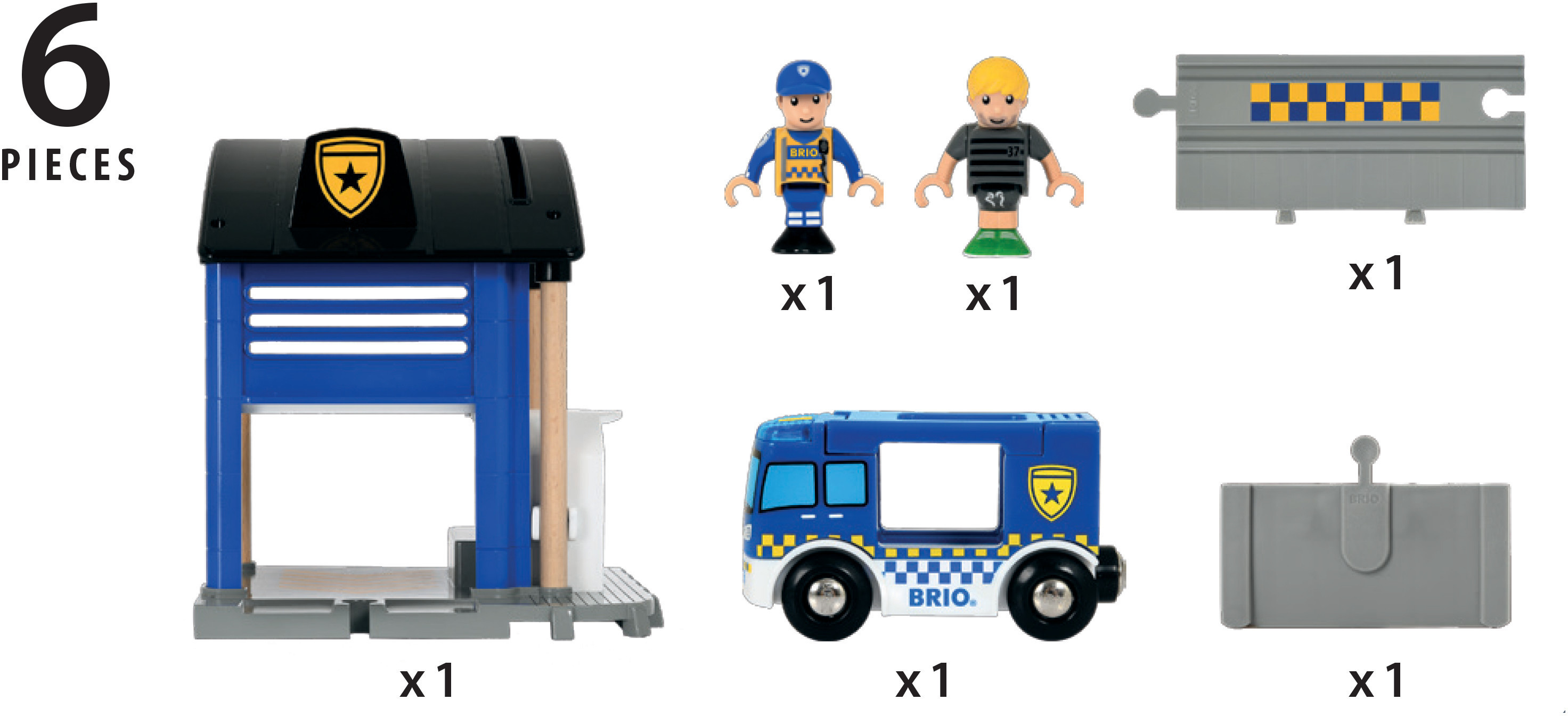 BRIO 33813 - Poliisiasema