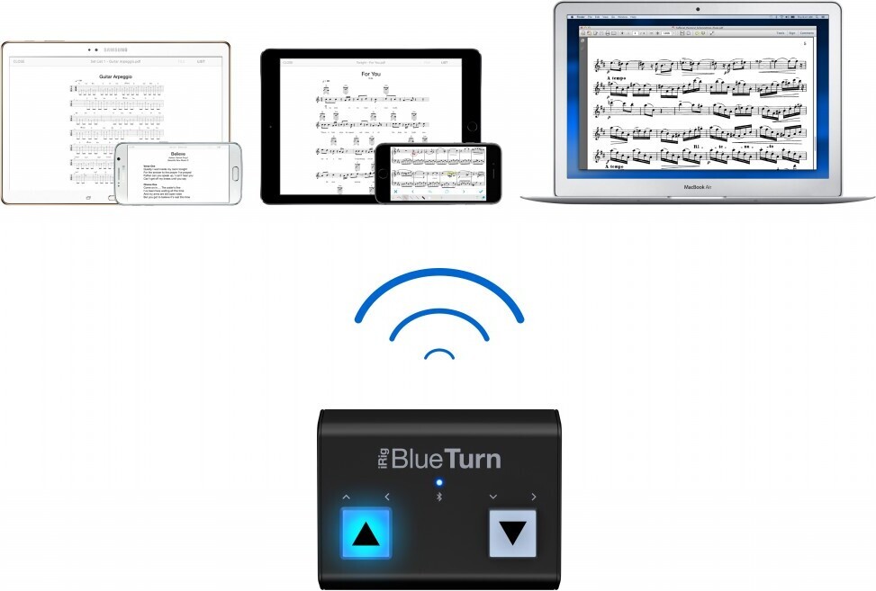IK Multimedia iRig BlueTurn -sivunkääntöpedaali