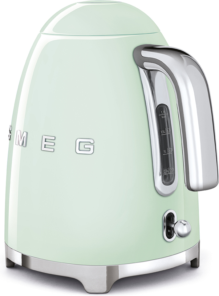 Smeg KLF03PGEU -vedenkeitin, pastellin vihreä