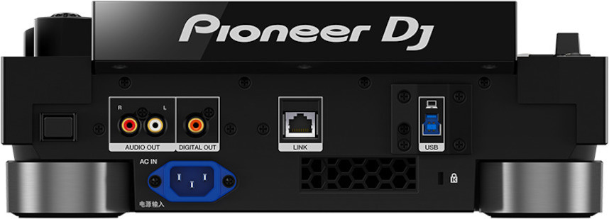 Pioneer DJ CDJ-3000 -DJ-mediasoitin, musta