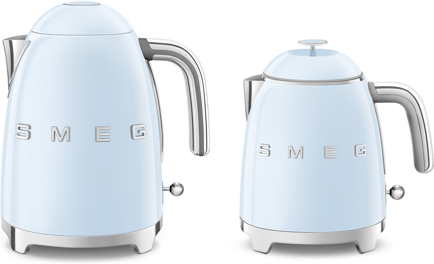 Smeg KLF05PBEU -vedenkeitin, vaaleansininen