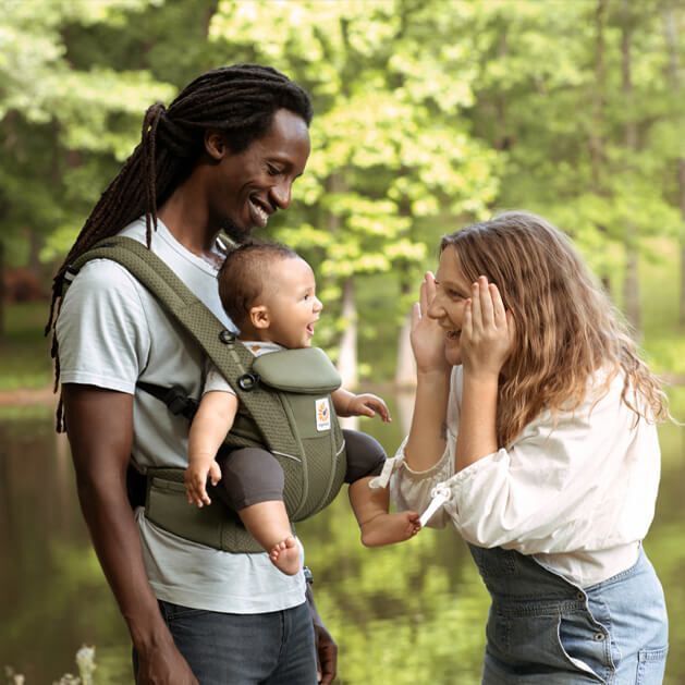 Ergobaby Omni Breeze -kantoreppu, Olive Green