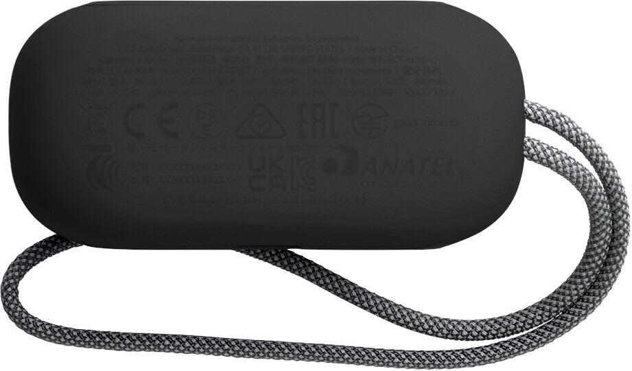 JBL Reflect Aero TWS -vastamelunappikuulokkeet, musta