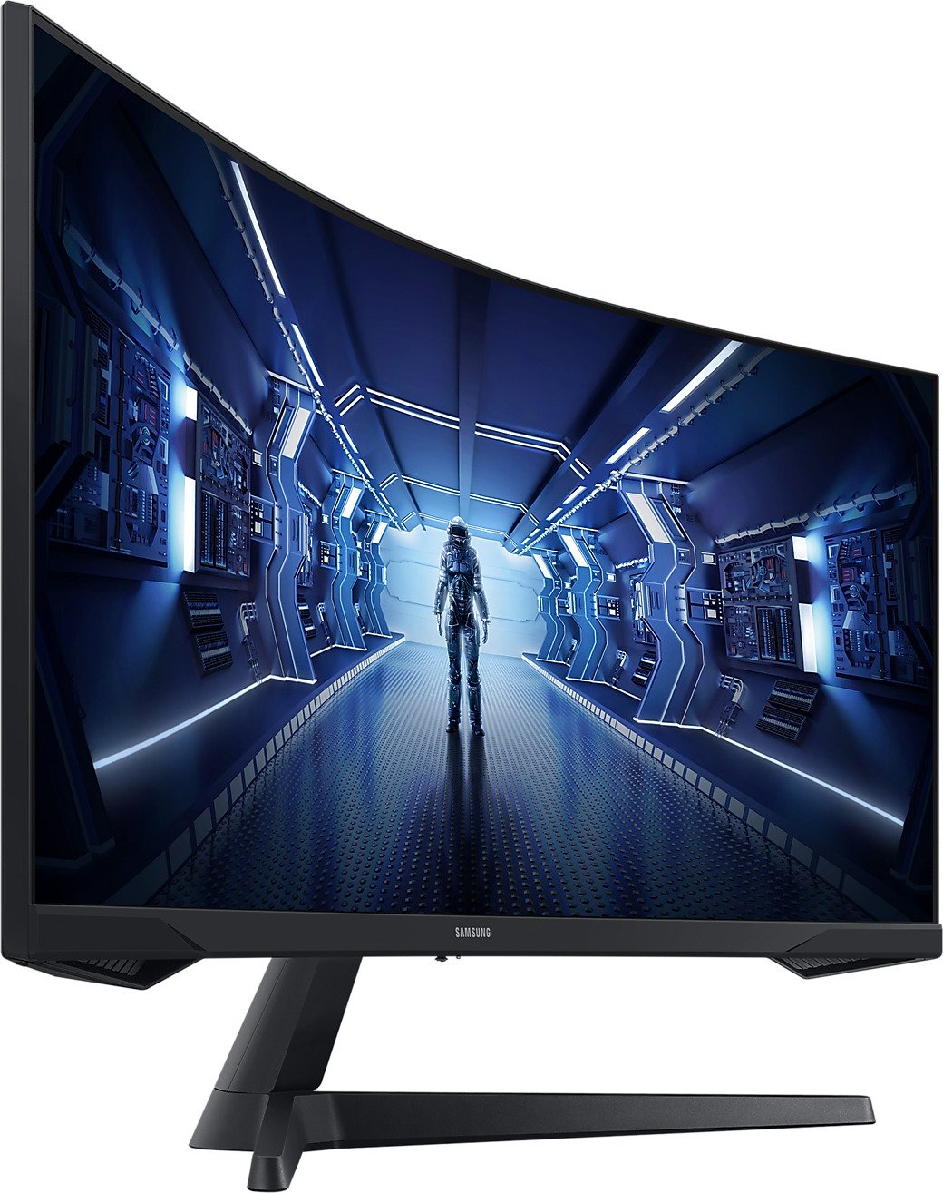 Samsung Odyssey G5 (C34G55) 34" WQHD -kaareva pelinäyttö