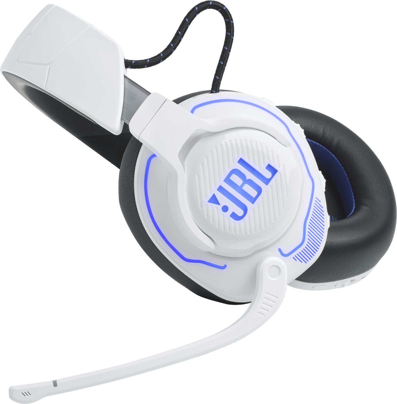 JBL Quantum 910P langattomat pelikuulokkeet, sinivalkoinen