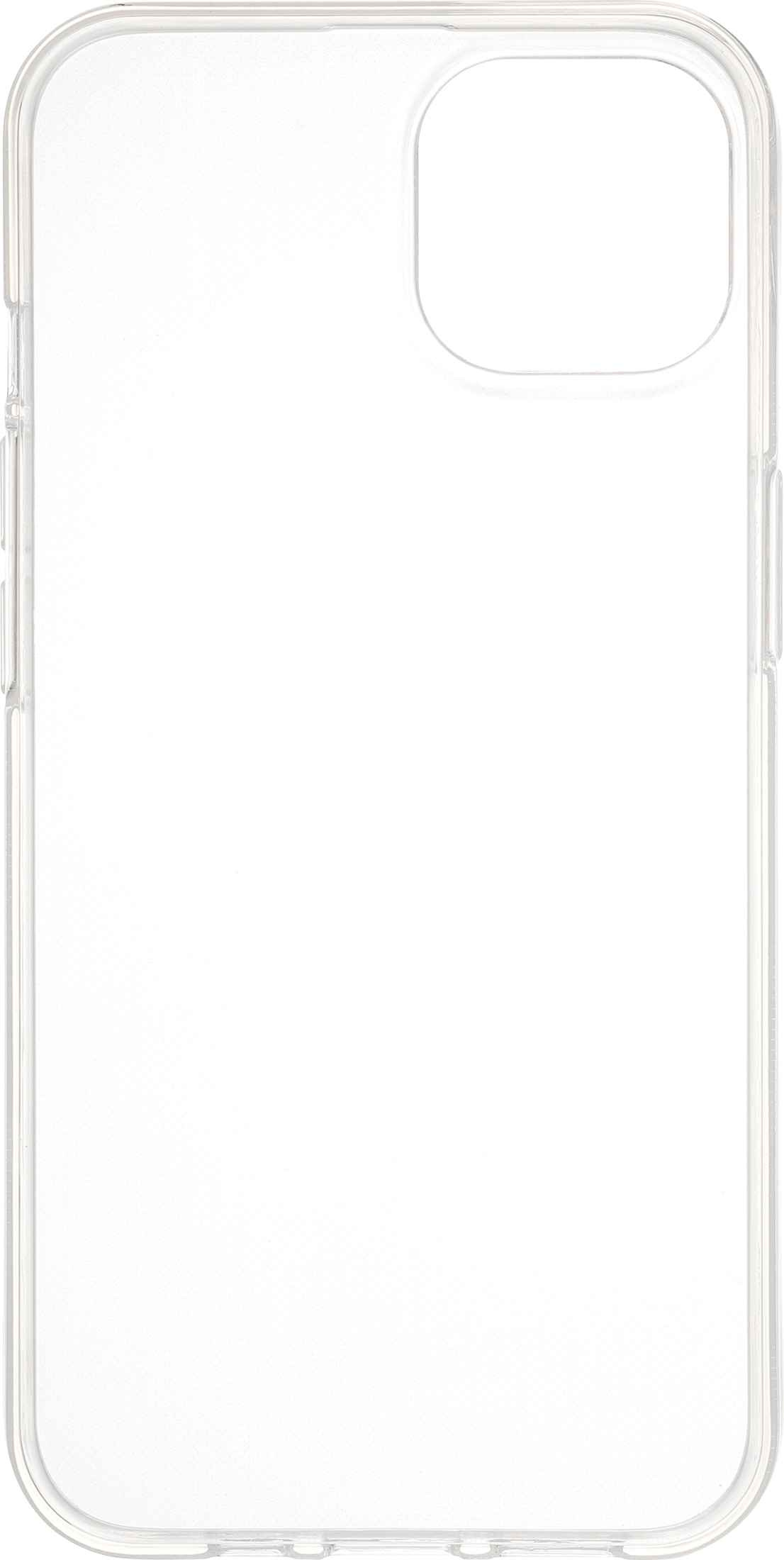FoneKit silikonisuoja, iPhone 15, läpinäkyvä