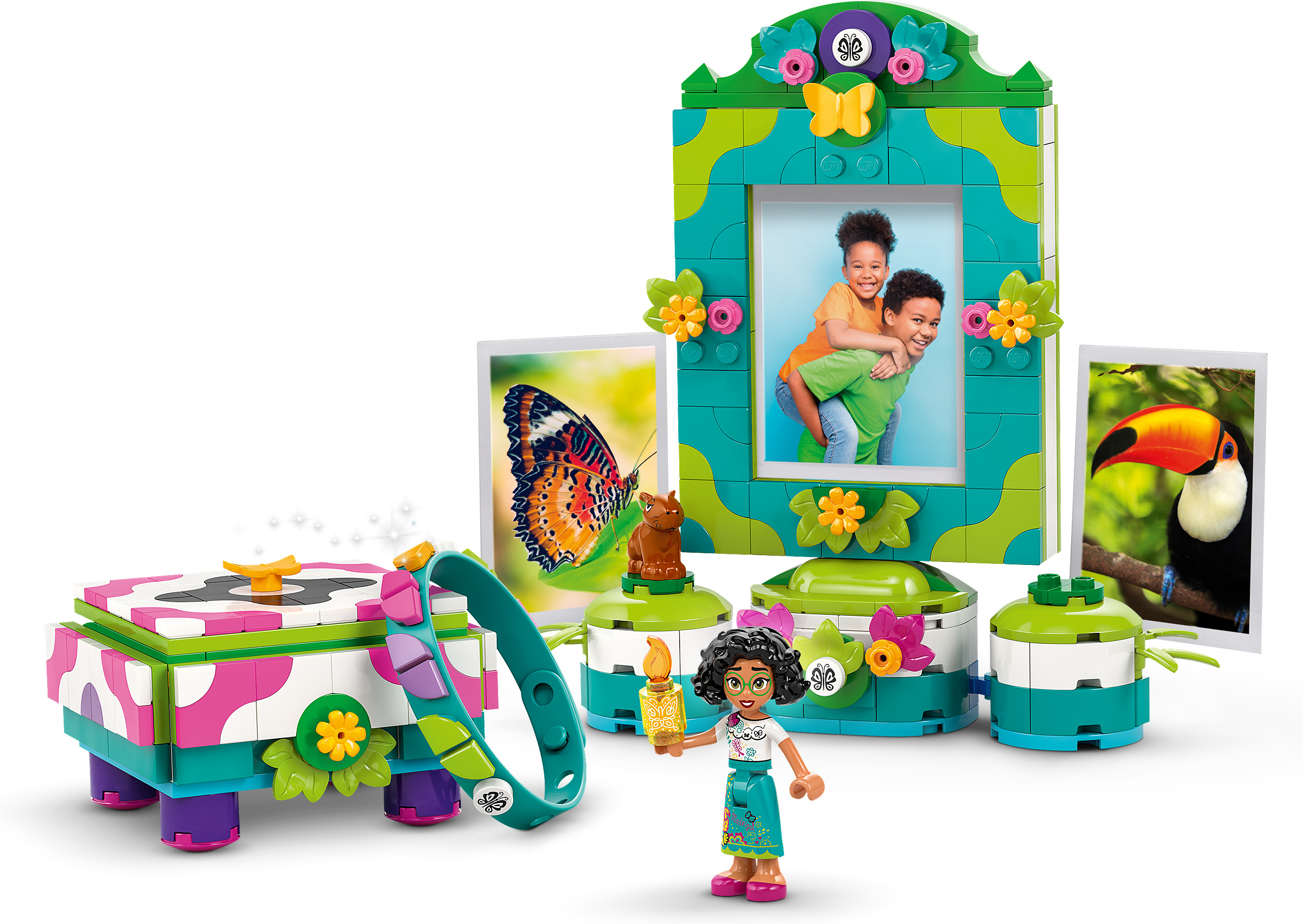 LEGO Disney Classic 43239  - Mirabelin valokuvakehys ja korurasia