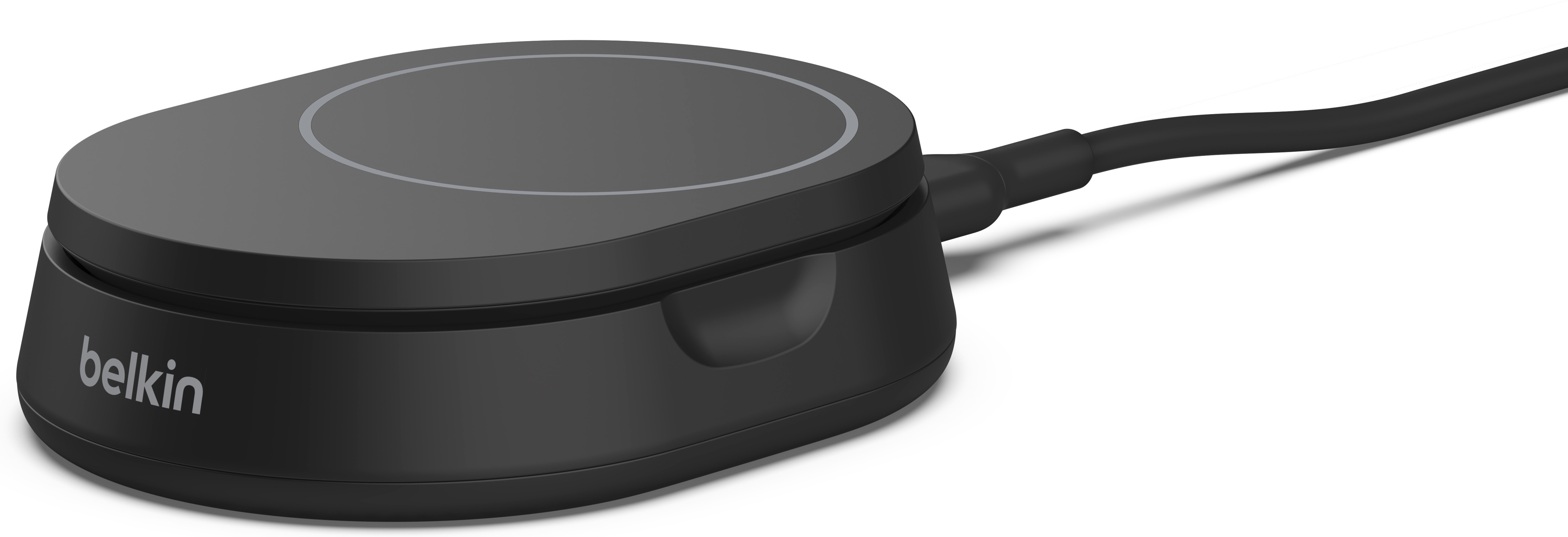 Belkin BoostCharge Pro -taitettava Qi2-latausalusta, musta