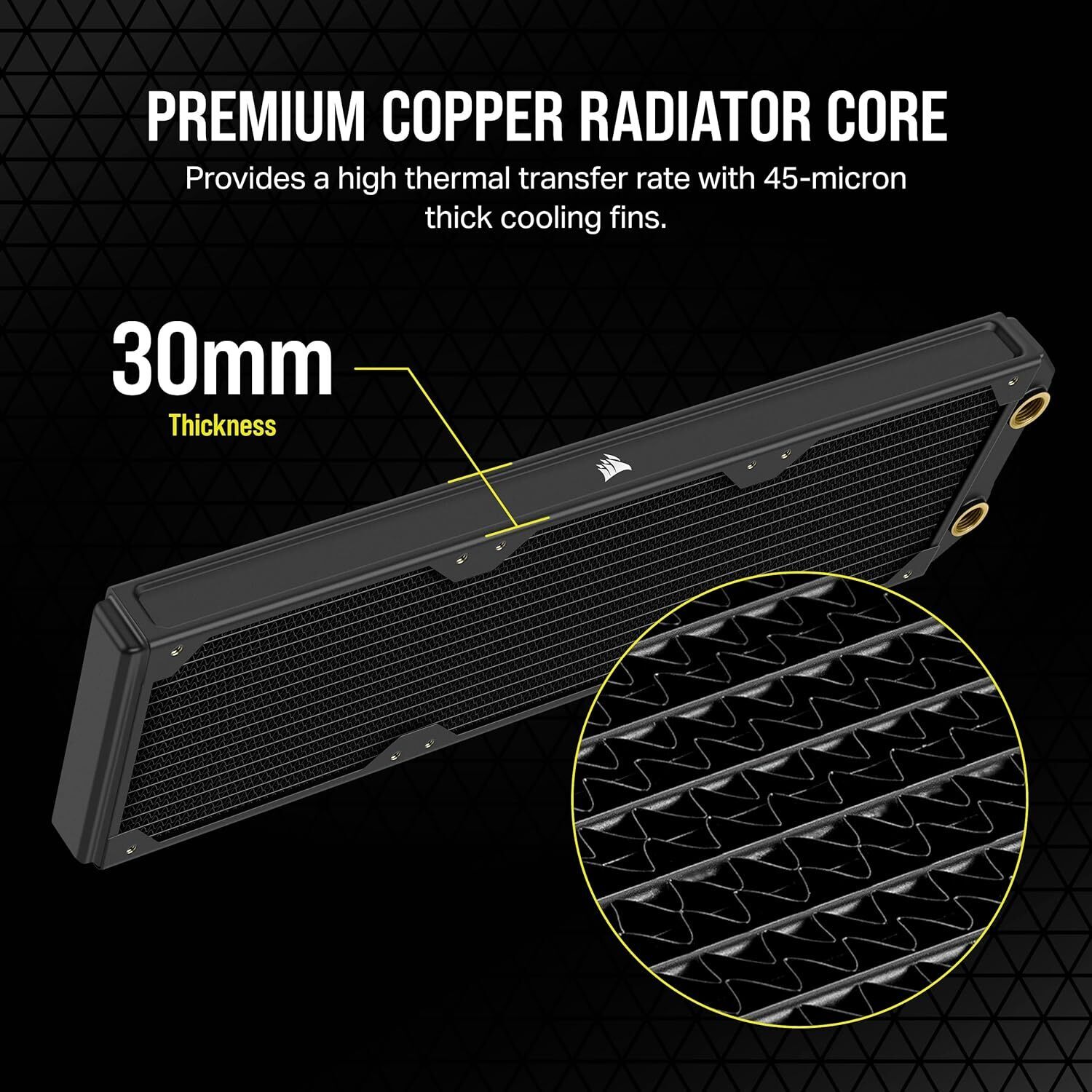 Corsair Hydro X Series Radiator XR5 NEO -jäähdytin, 360 mm