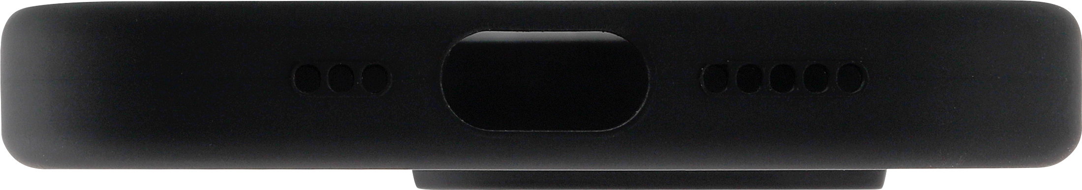 FoneKit MagSafe-yhteensopiva Liquid Silicone -suojakuori, iPhone 16 Pro, musta