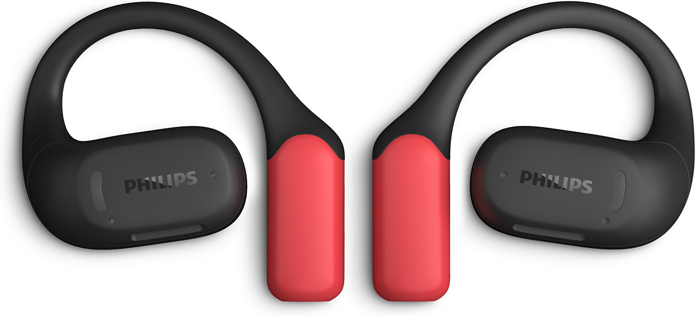 Philips GO TAA6219BK/00 sankakuulokkeet, musta / punainen 7 Philips GO TAA6219BK/00 sankakuulokkeet, musta / punainen - Image 7
