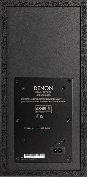Denon DHT-S416 -soundbar langattomalla subwooferilla