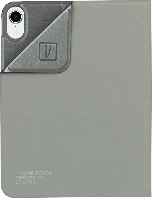 Tucano Metal -suojakotelo, Apple iPad mini 6-7. gen 8,3", harmaa