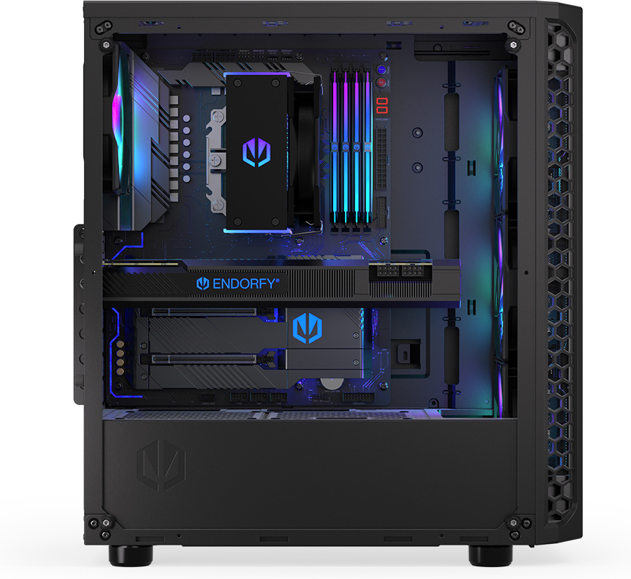 Endorfy Signum 300 ARGB ATX-kotelo ikkunalla, musta