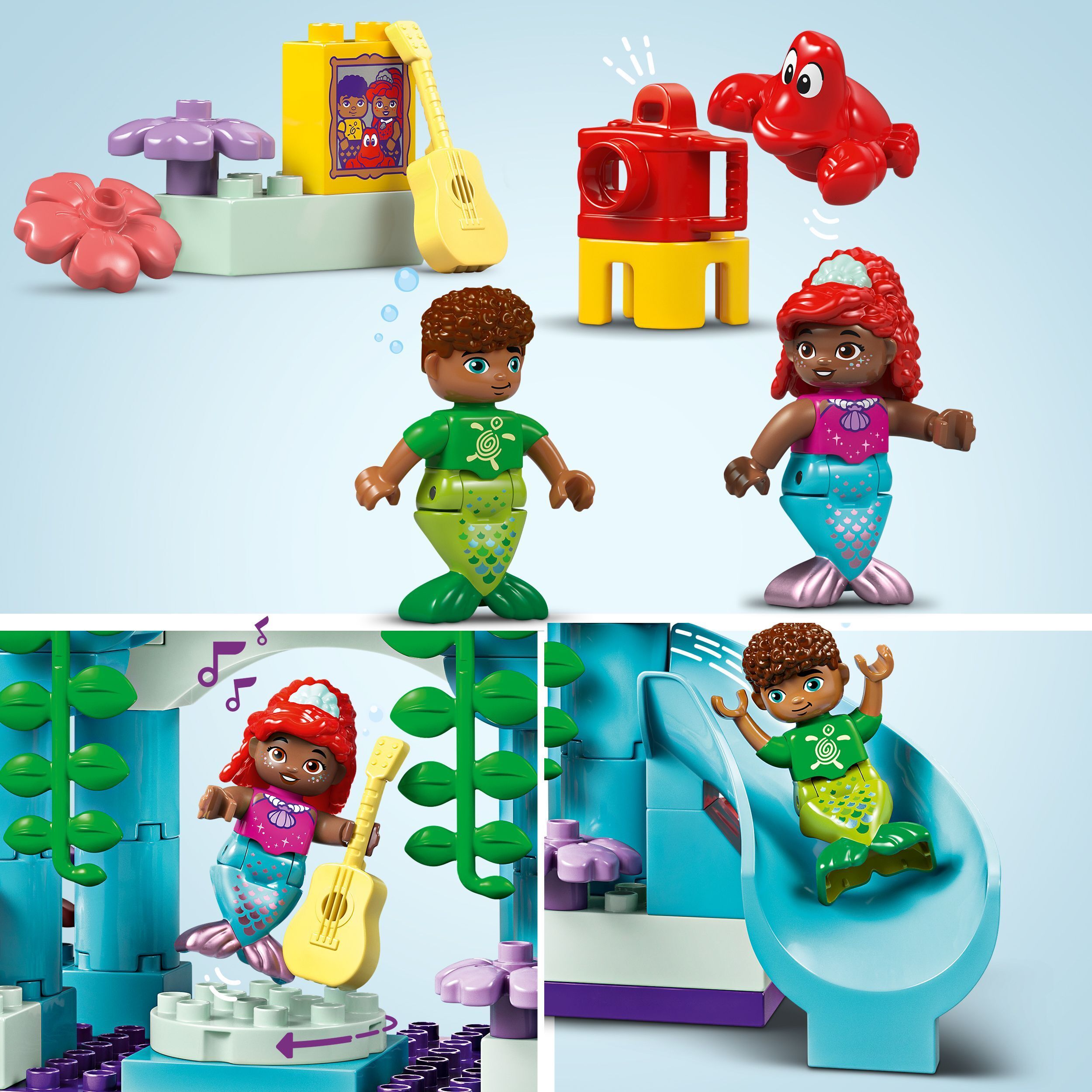 LEGO DUPLO Disney TM 10435  - Arielin vedenalainen taikalinna