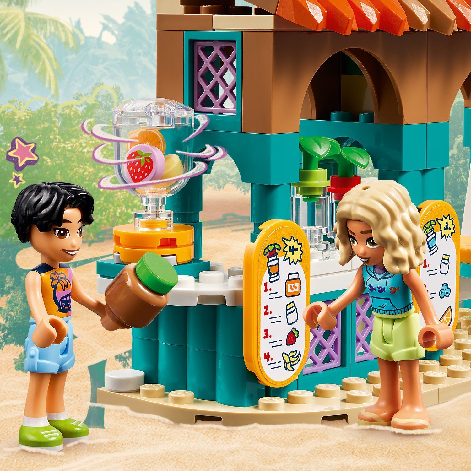 LEGO Friends 42625  - Pirtelökoju rannalla