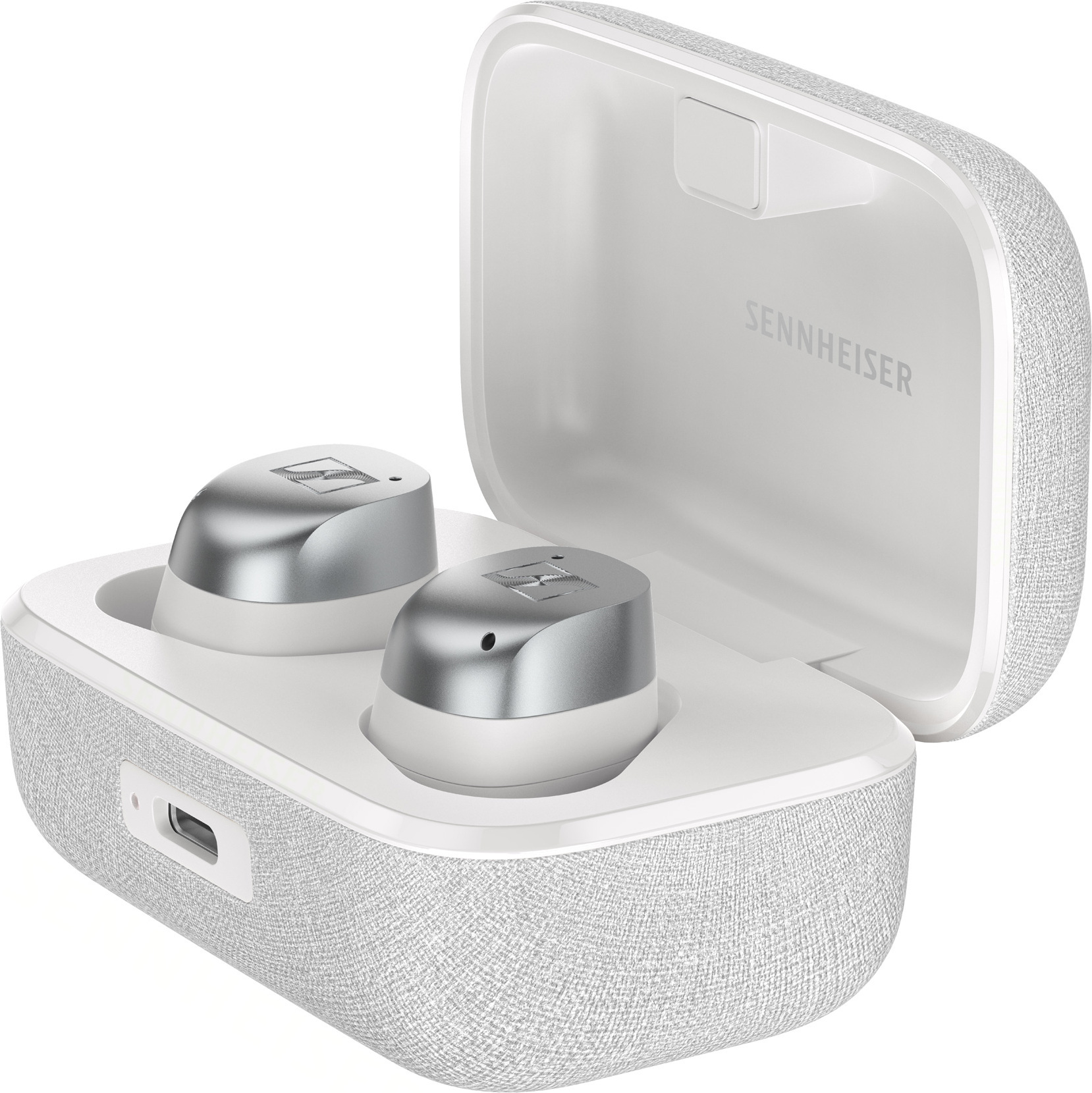 Sennheiser Momentum True Wireless 4 vastamelunappikuulokkeet, Silver
