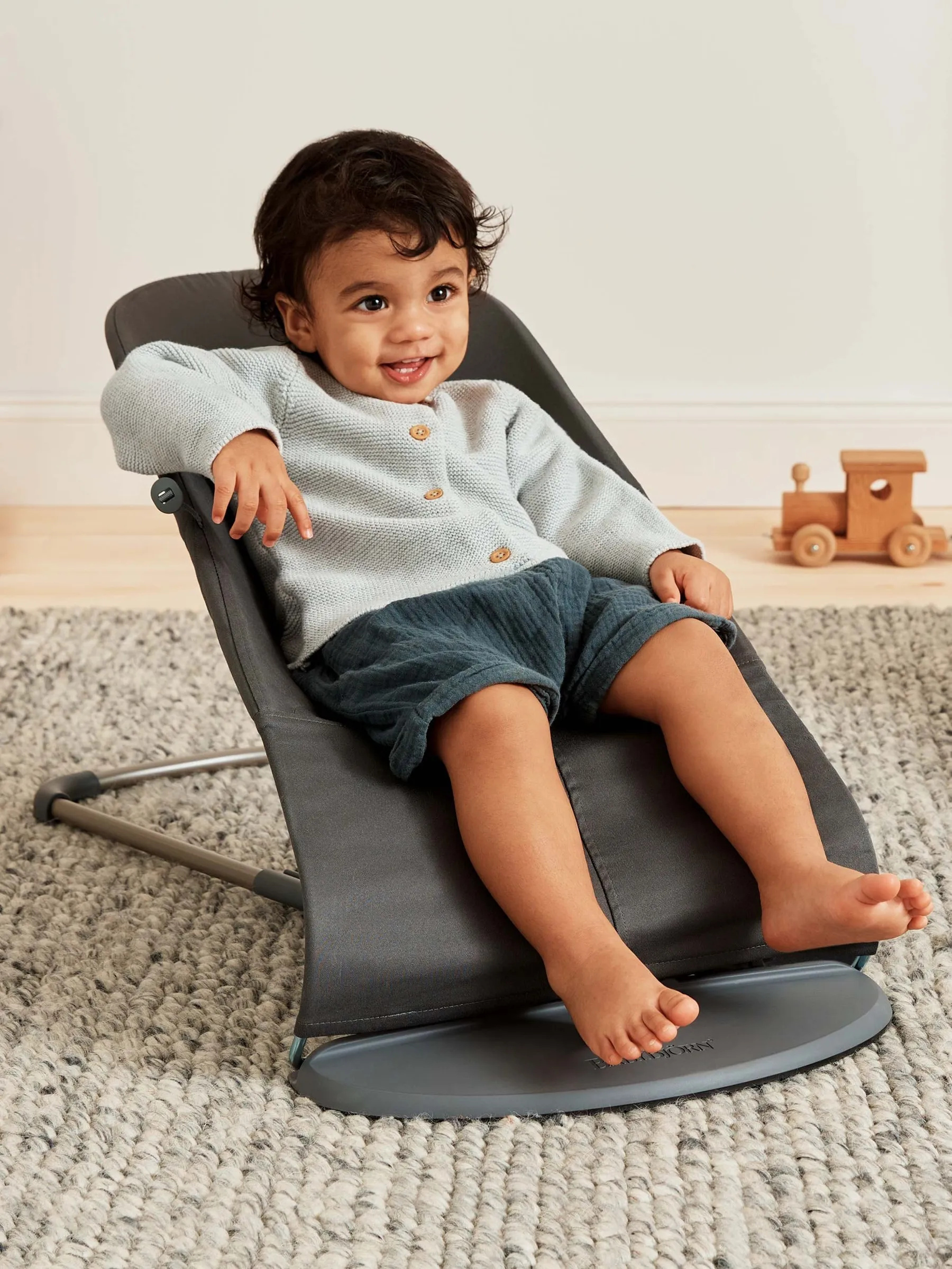 BabyBjörn Mini Woven -kantoreppu, dark green