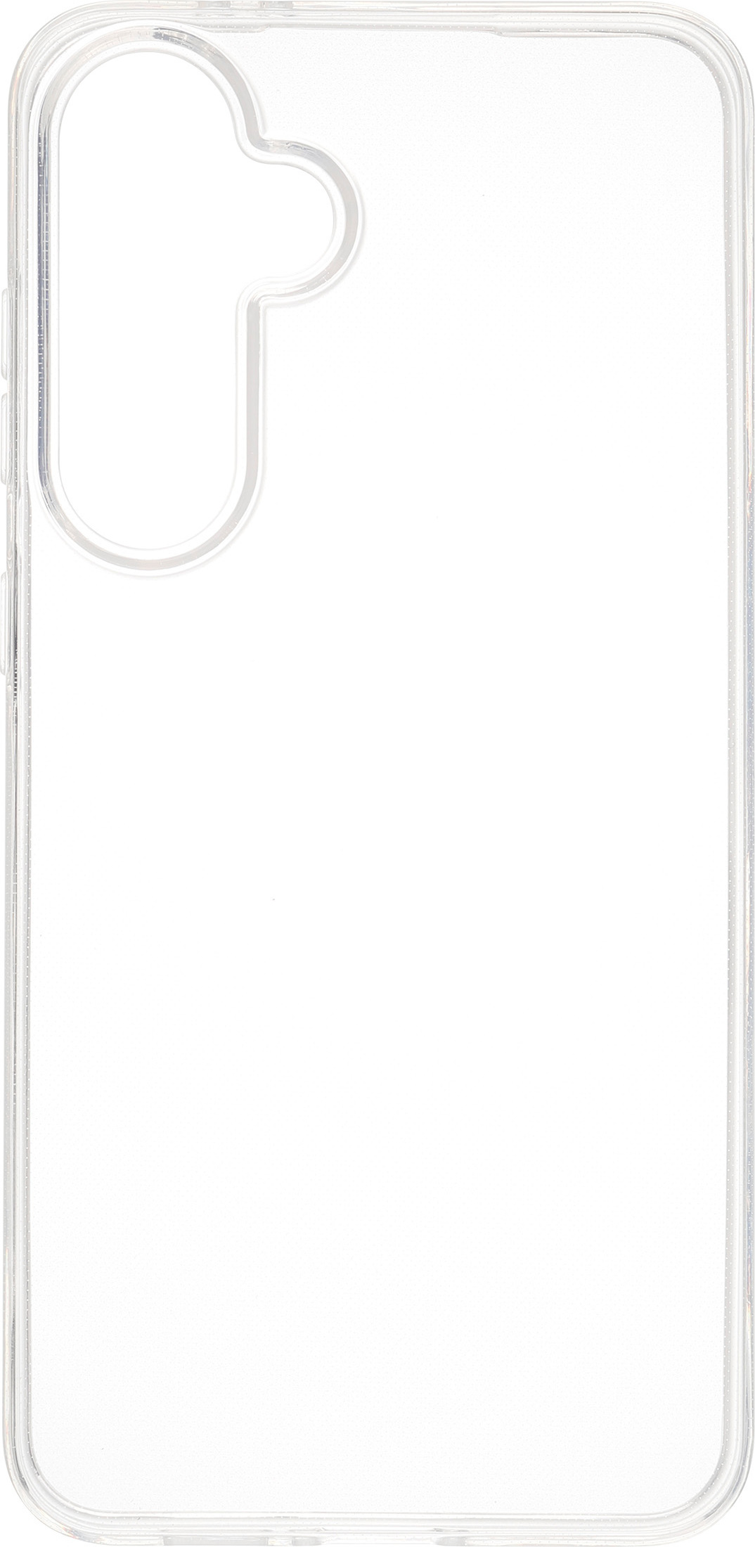 FoneKit silikonisuoja, Samsung Galaxy S24 FE, läpinäkyvä