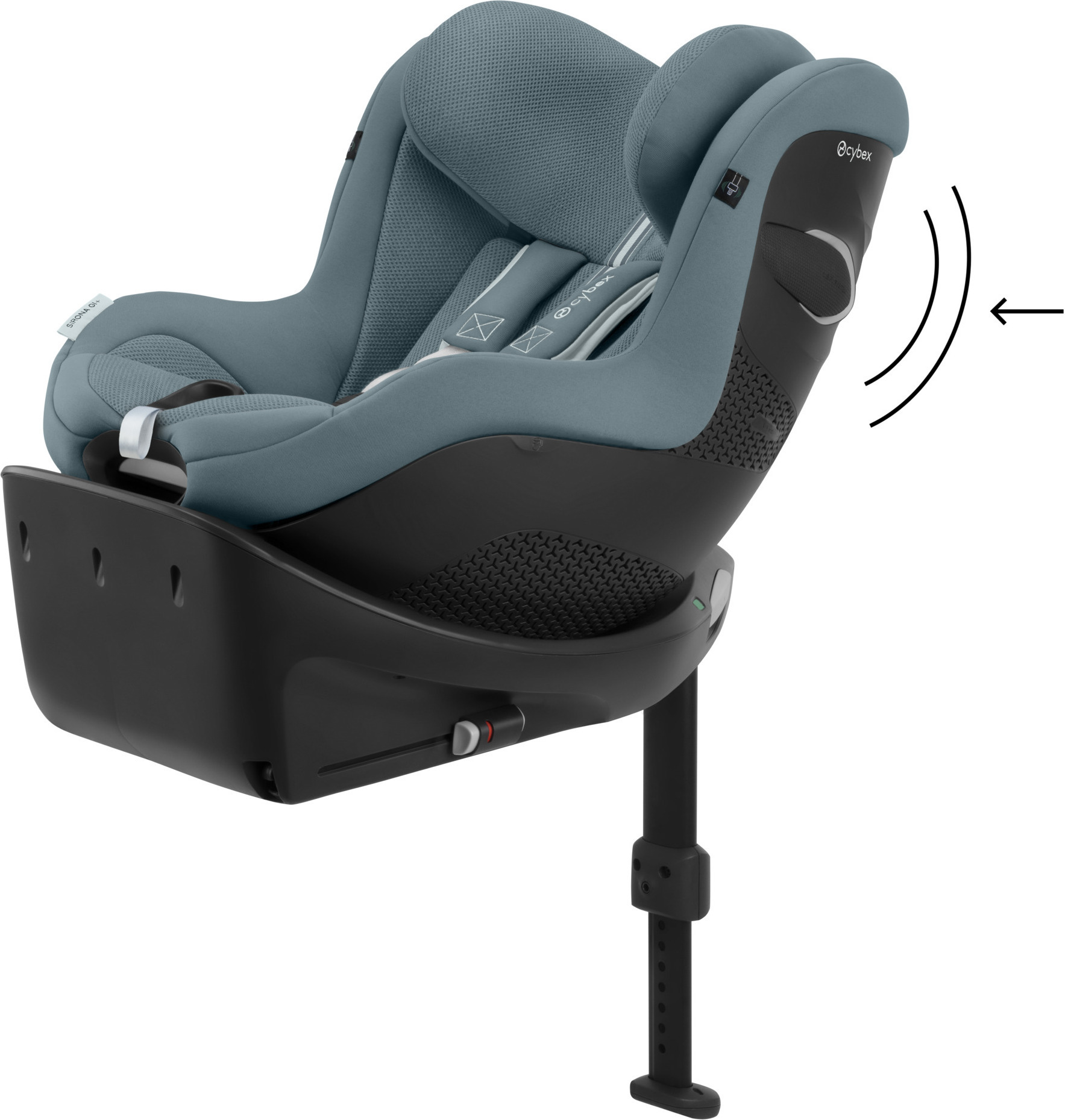 CYBEX Sirona Gi i-Size Plus -turvaistuin, 61 - 105 cm, Stone Grey