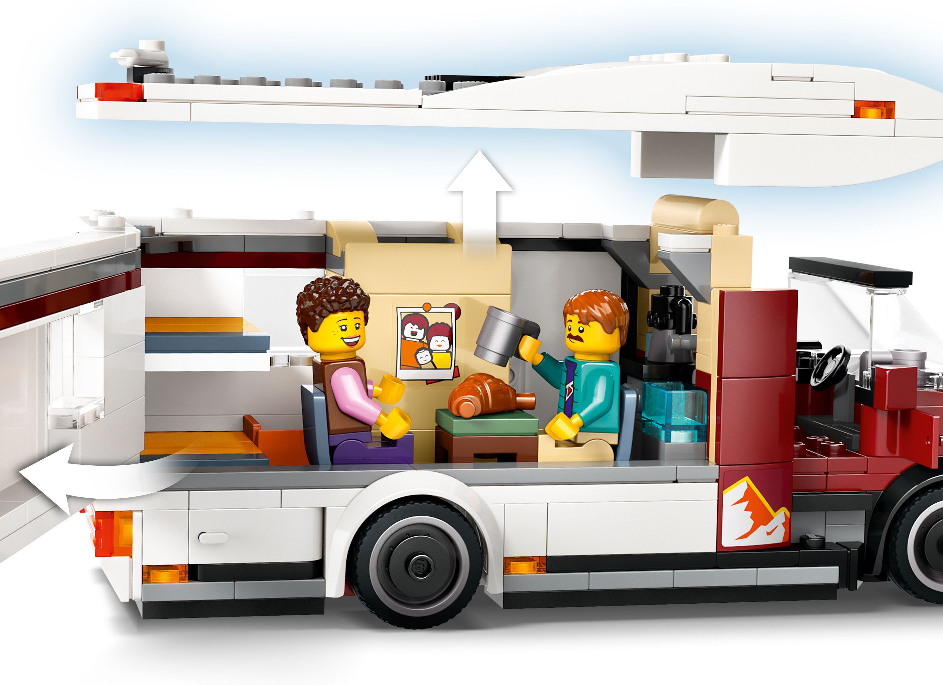 LEGO City 60454 – Seikkailulomalaisten matkailuauto