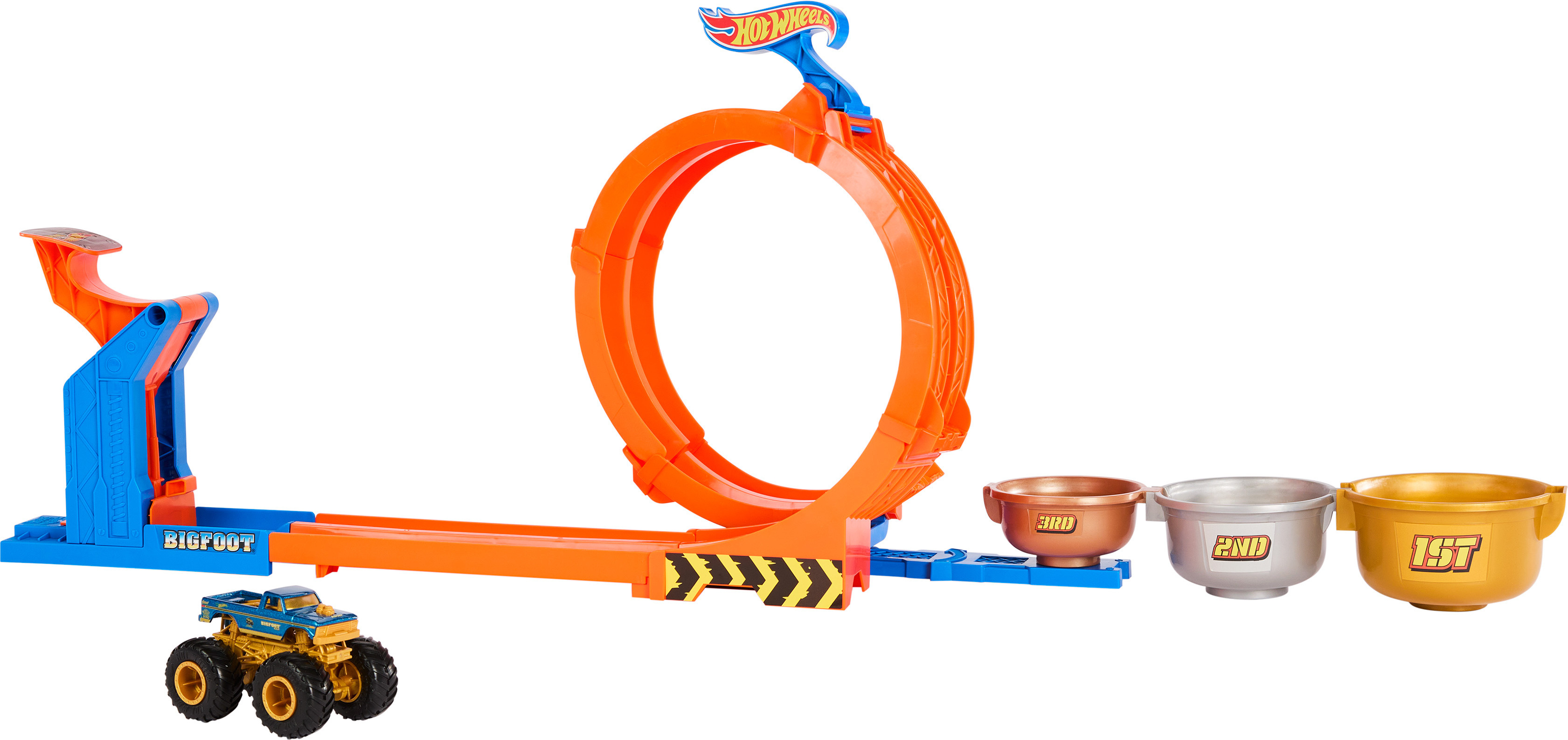 Hot Wheels Monster Trucks Loop & Flip Trophy Challenge autorata