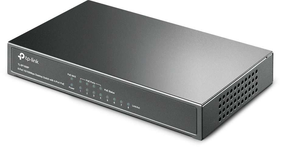 TP-LINK TL-SF1008P -8-porttinen kytkin