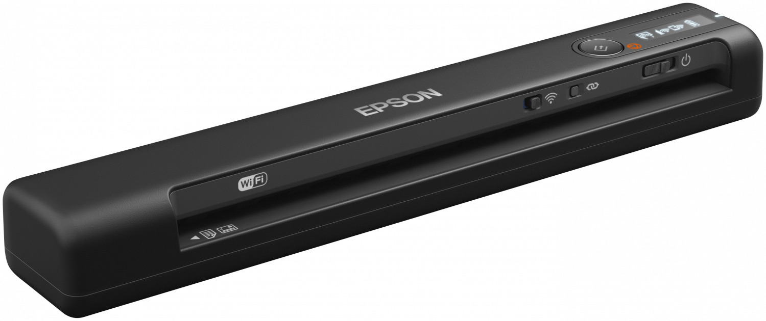 Epson WorkForce ES-60W -A4-mobiiliskanneri, akulla