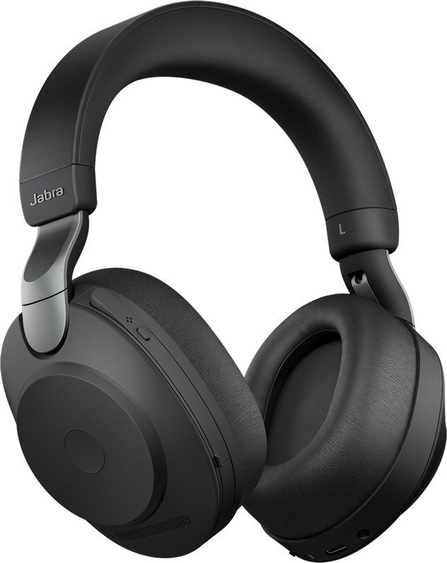 Jabra Evolve2 85 LINK380A UC -langaton headset vastamelutoiminnolla, musta