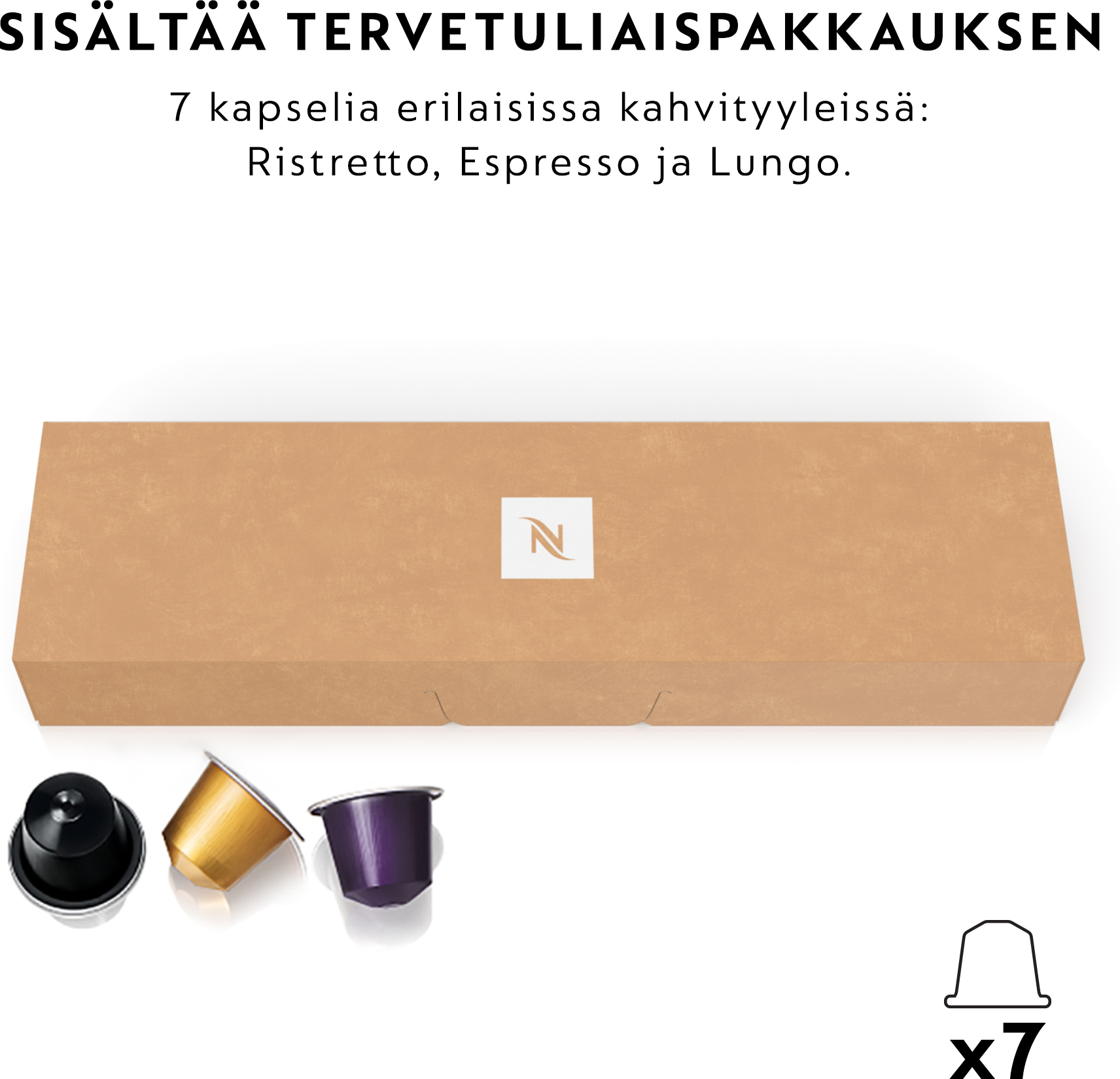 Nespresso Citiz -kapselikeitin, musta