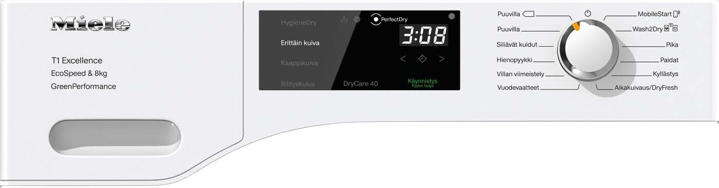 Miele TEF 765 WP kuivausrumpu