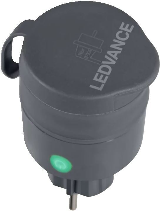 LEDVANCE SMART ZigBee Outdoor Plug, compacte buitenstekker met LEDVANCE SMART ZigBee Outdoor Plug, compacte buitenstekker met