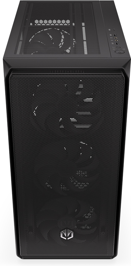 Endorfy Arx 500 ARGB Mid Tower ATX-kotelo ikkunalla, musta