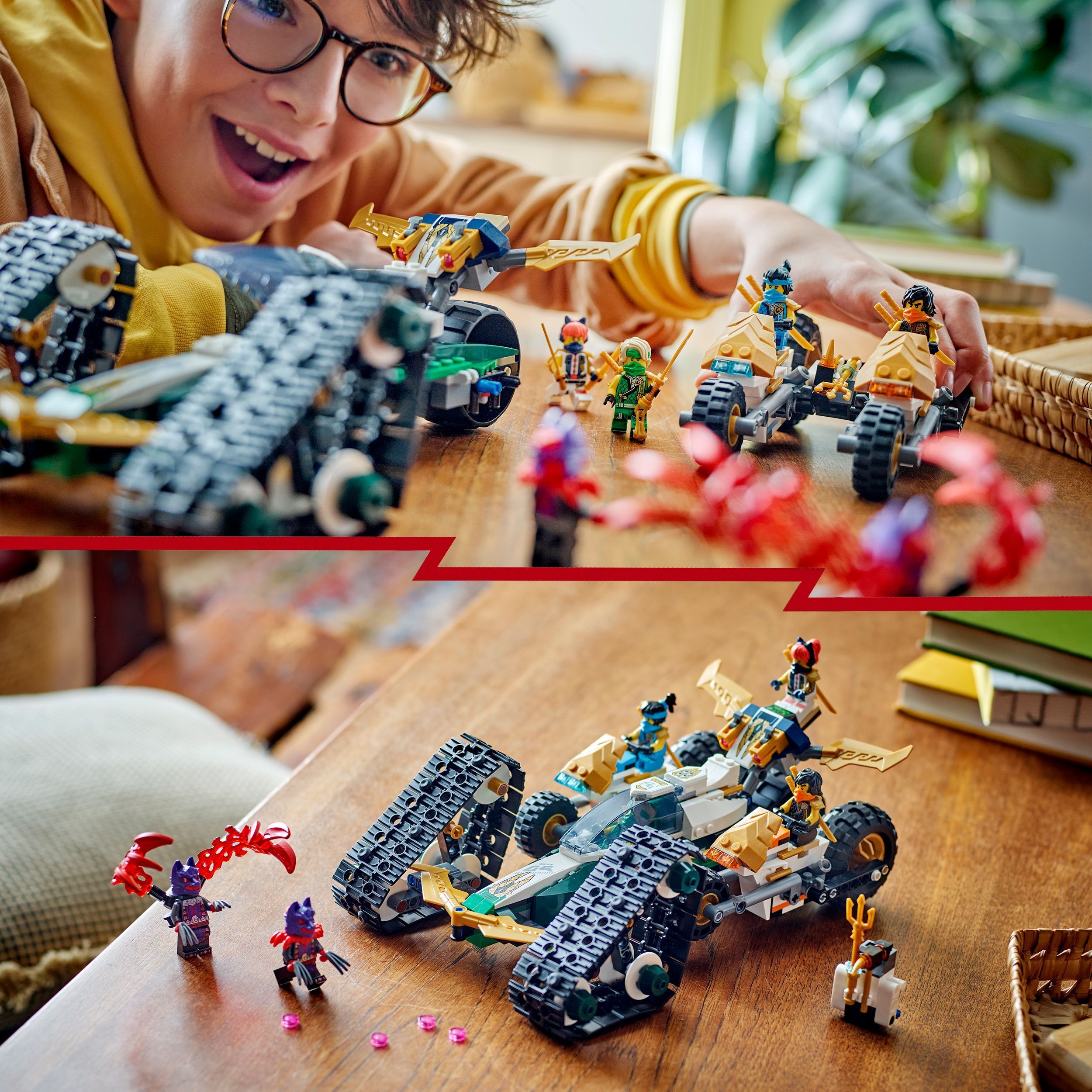 LEGO Ninjago 71820 - Ninjatiimin monitoimiajoneuvo