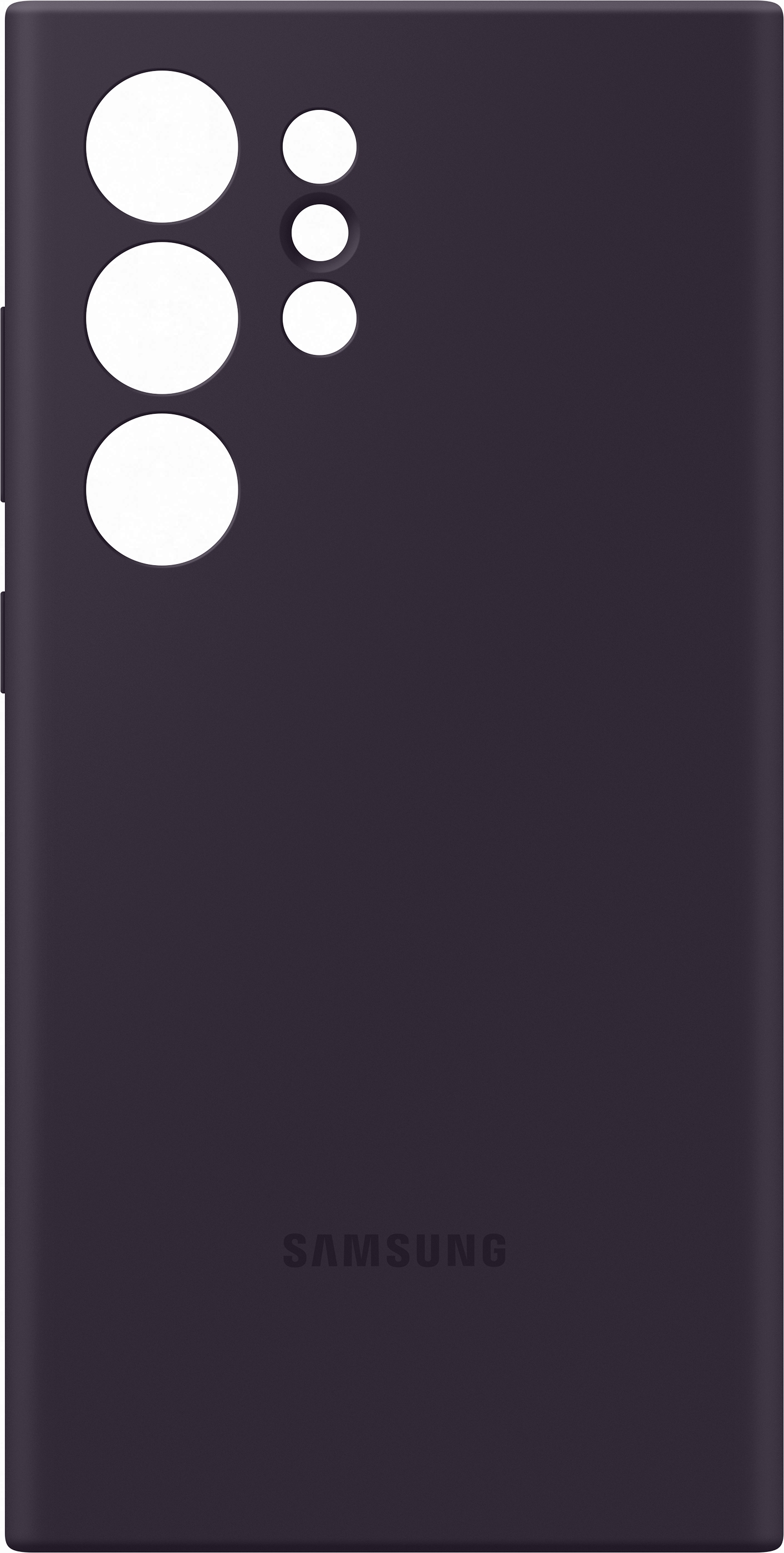 Samsung Galaxy S24 Ultra Silicone Case -suojakotelo, tummanvioletti