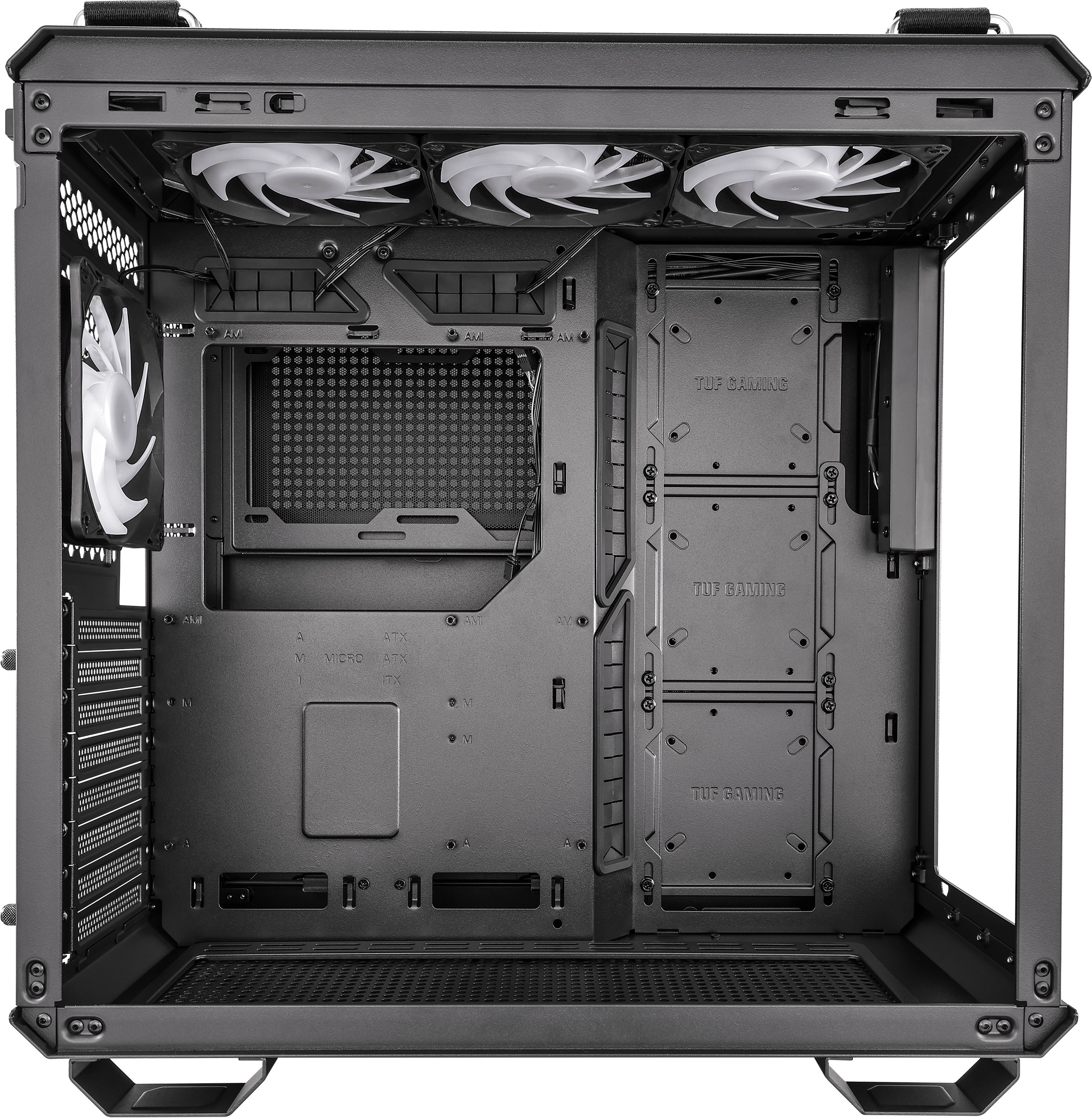 Asus TUF Gaming GT502 PLUS TG ARGB ATX-kotelo ikkunalla, musta