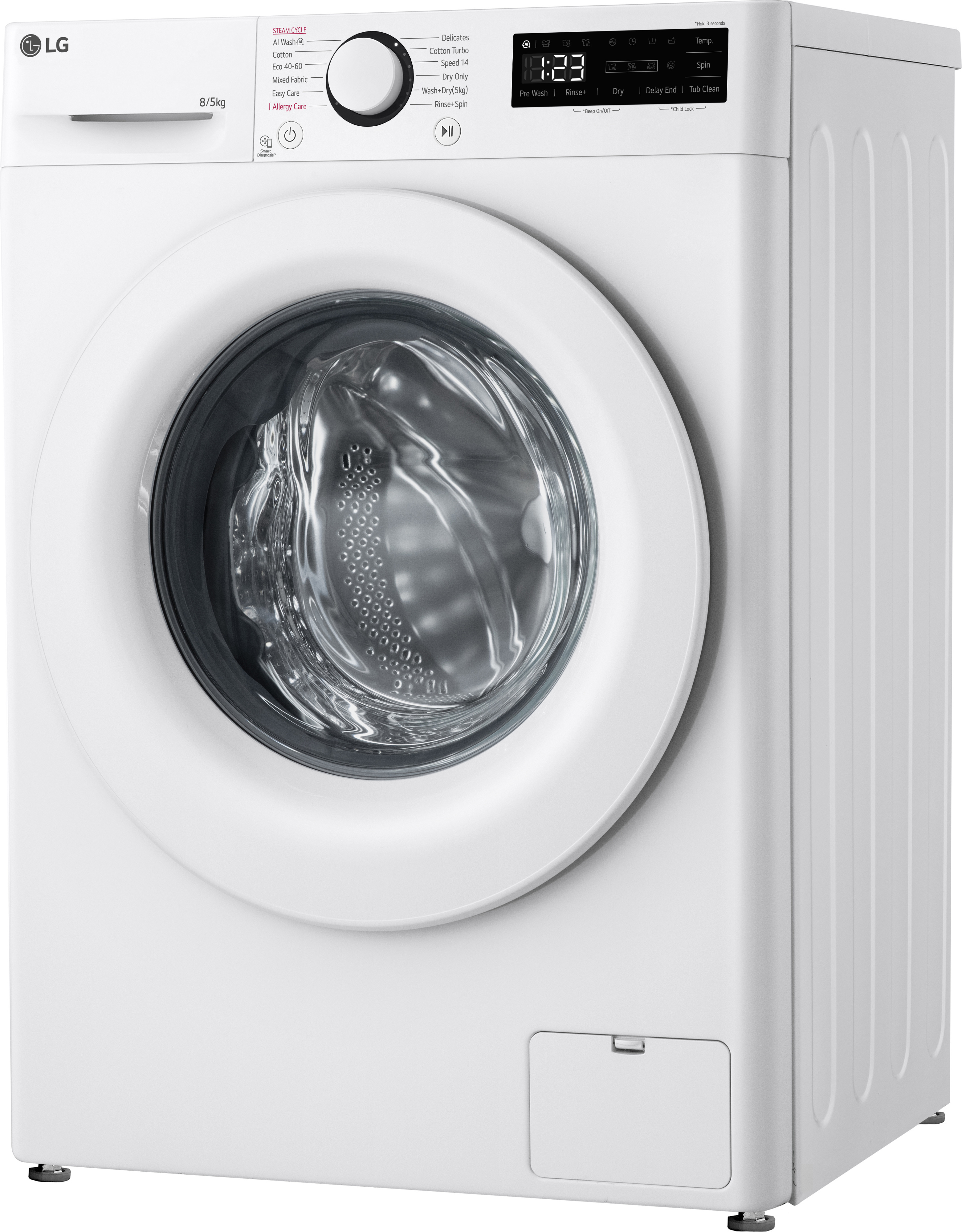 LG F2DV707S2W1 kuivaava pesukone