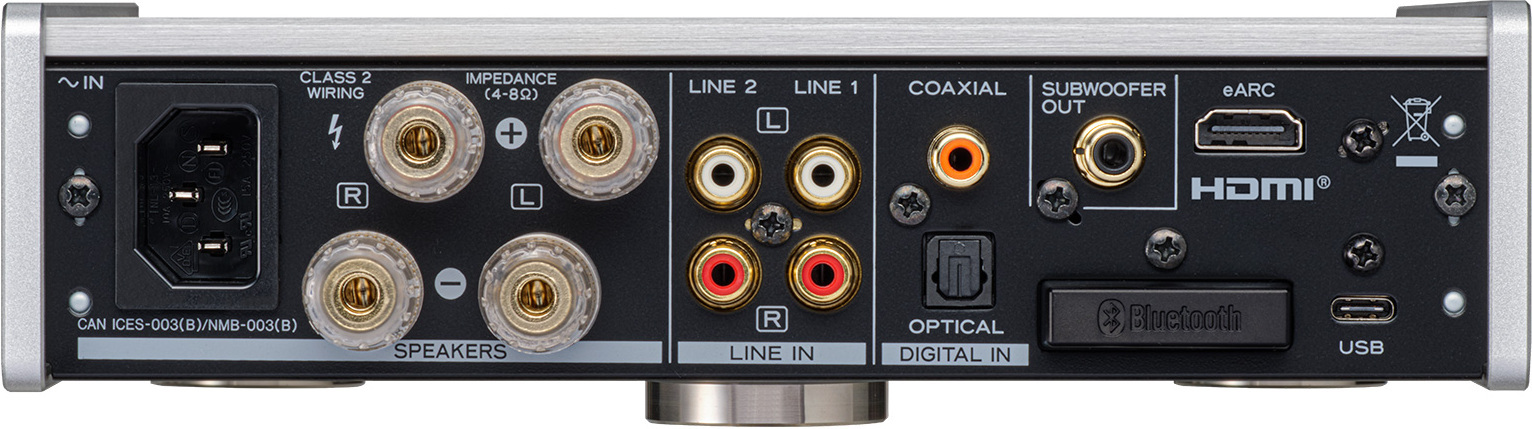 Teac AI-303 stereovahvistin, hopea