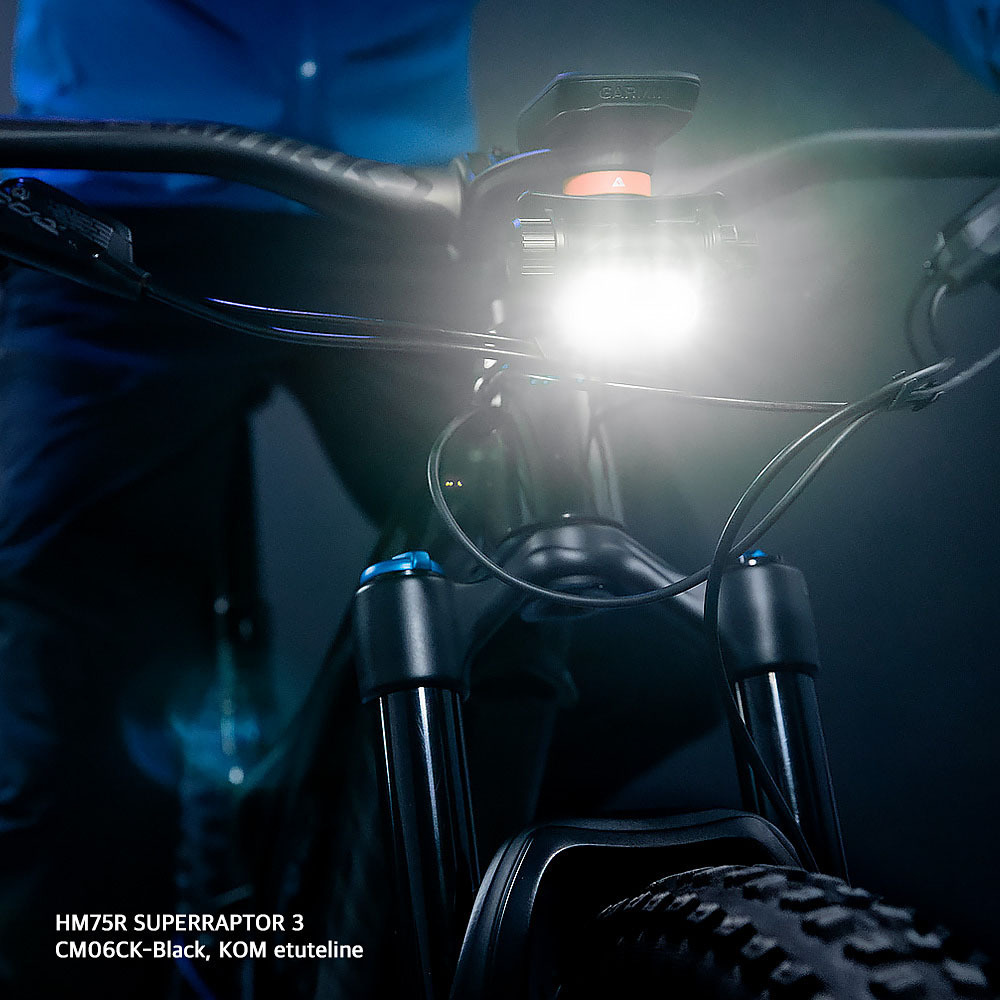 Fenix HM75R SUPERRAPTOR 3 -otsalamppu, 1600 lm