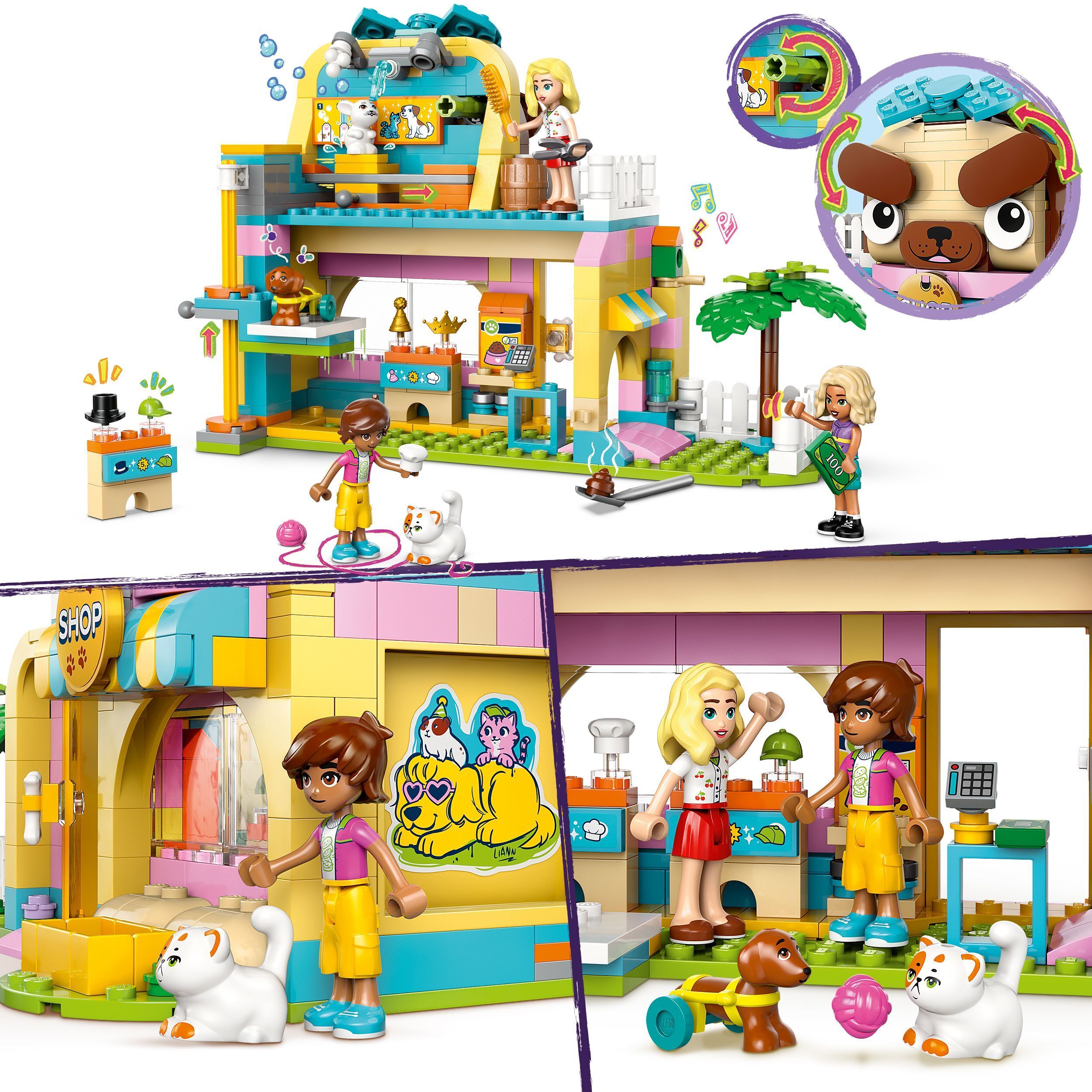 LEGO Friends 42650 – Lemmikkitarvikekauppa