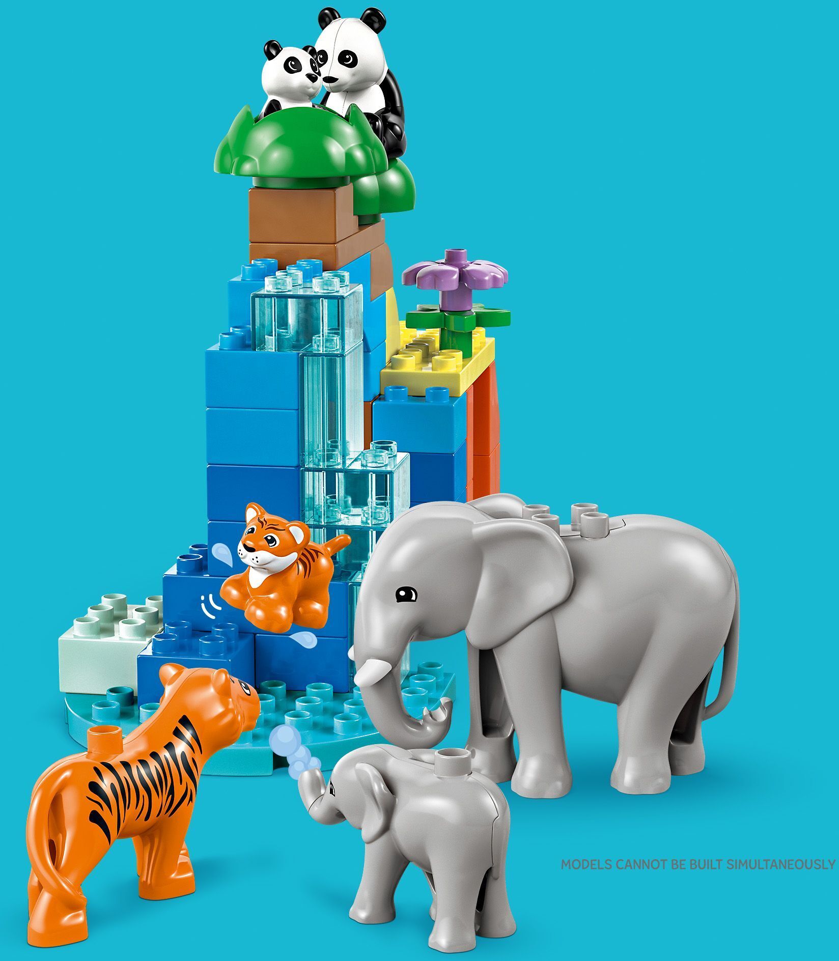 LEGO DUPLO Town 10446 – 3-in-1 luonnoneläinperheet