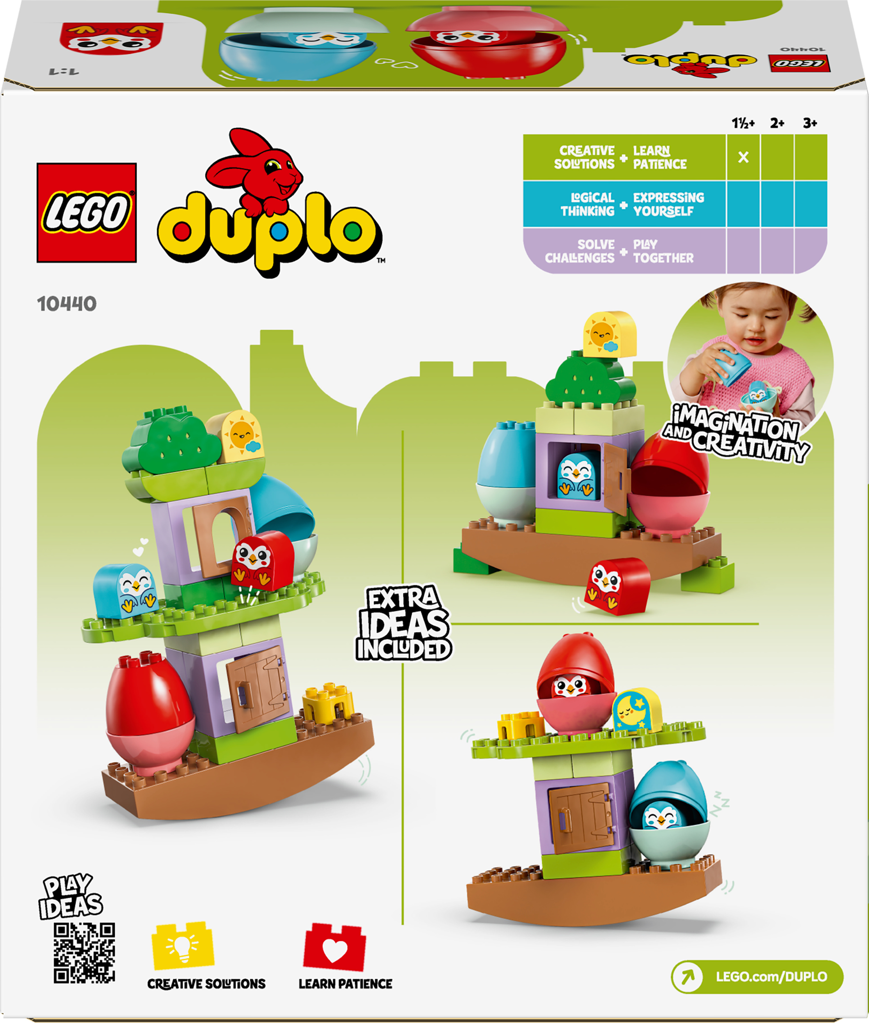 LEGO DUPLO My First 10440 – Tasapainottelu- ja pinoamispuu