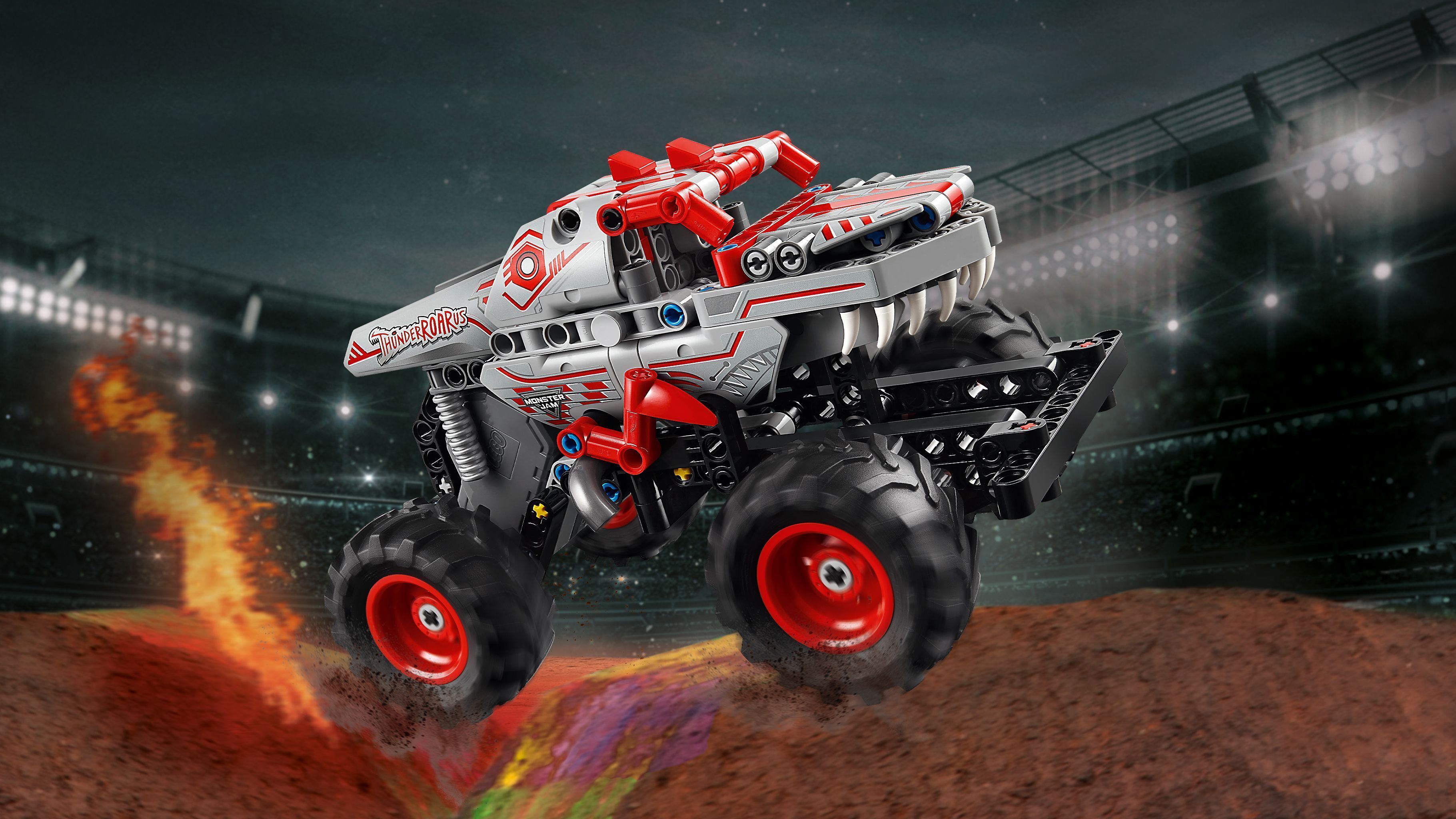 LEGO Technic 42200 – Monster Jam ThunderROARus ‑vetomoottoriauto