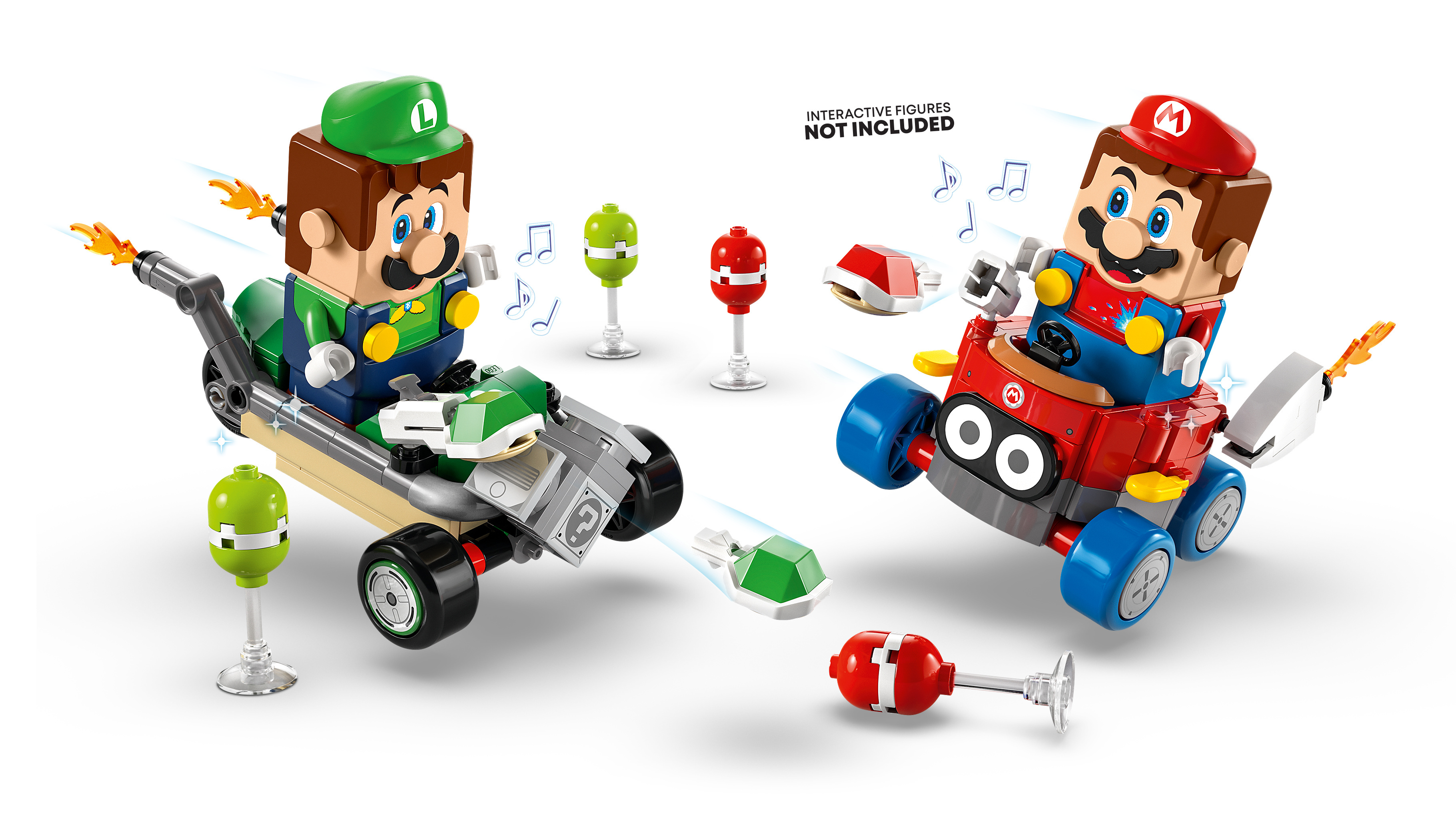 LEGO Super Mario 72034 – Mario Kart™ – Baby Mario vastaan Baby Luigi