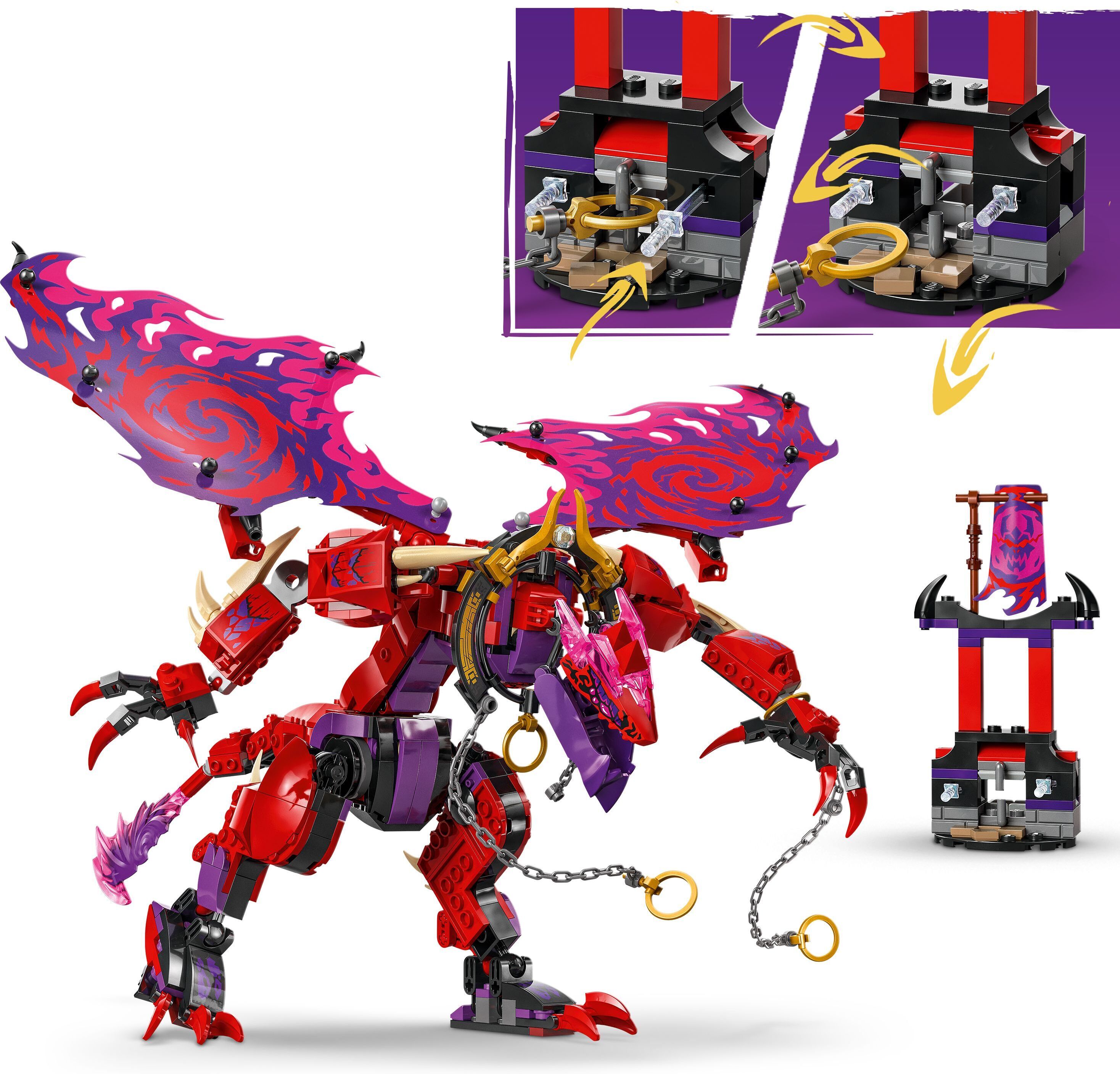 LEGO NINJAGO 71832 – Kaaoslohikäärme Thunderfang